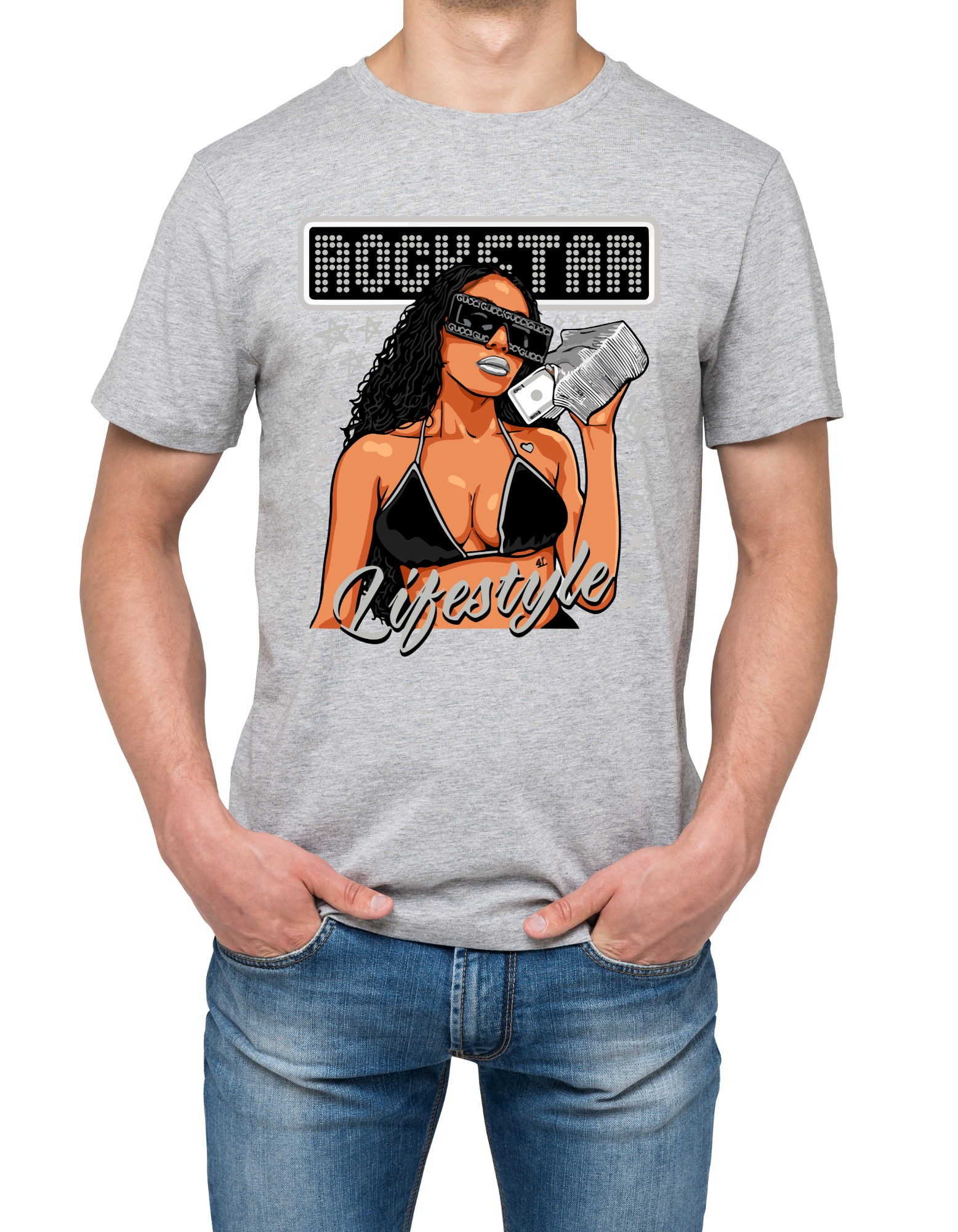 Custom Printed Shirts: Rockstar Lifestyle