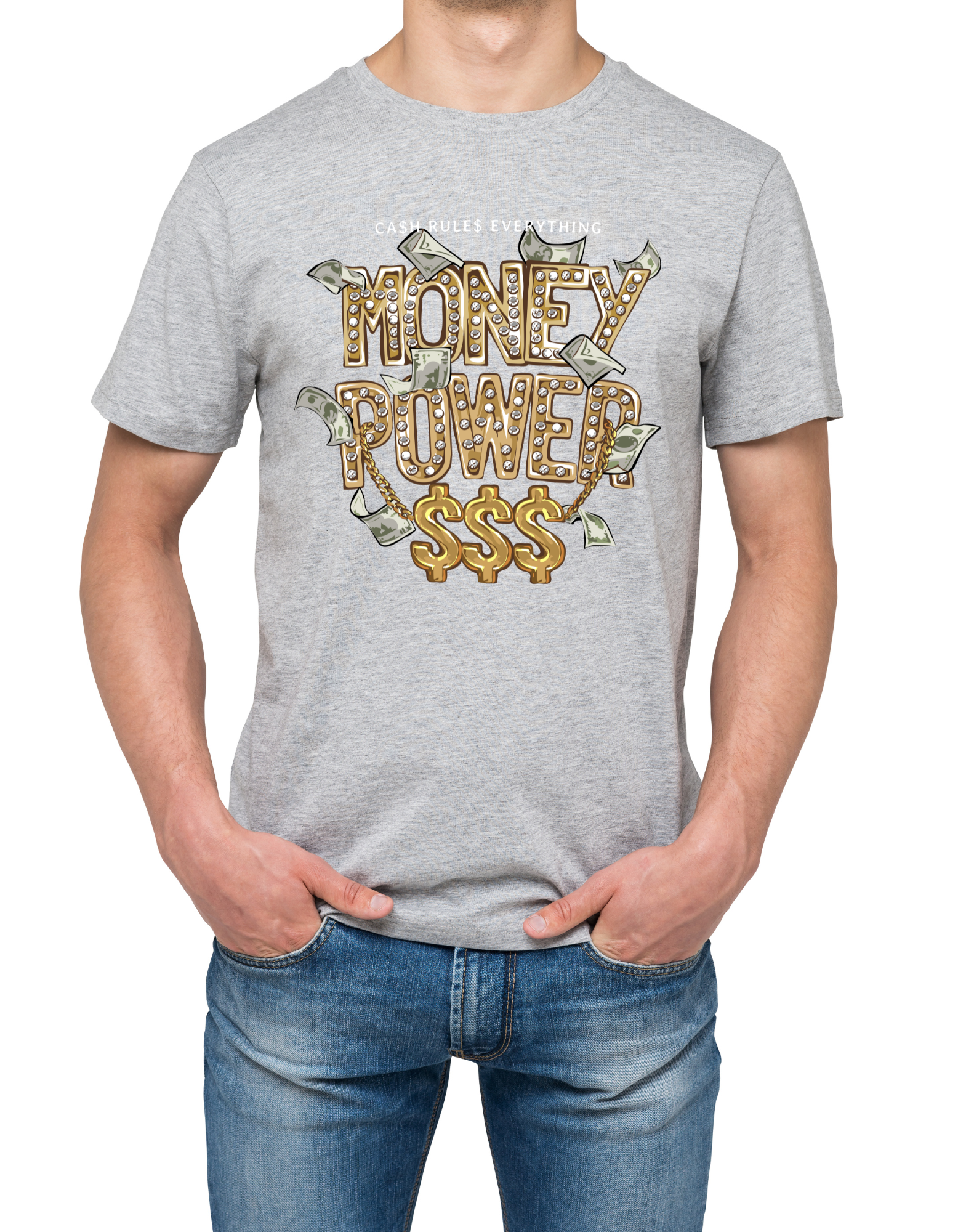Custom Printed Shirts: Money Power