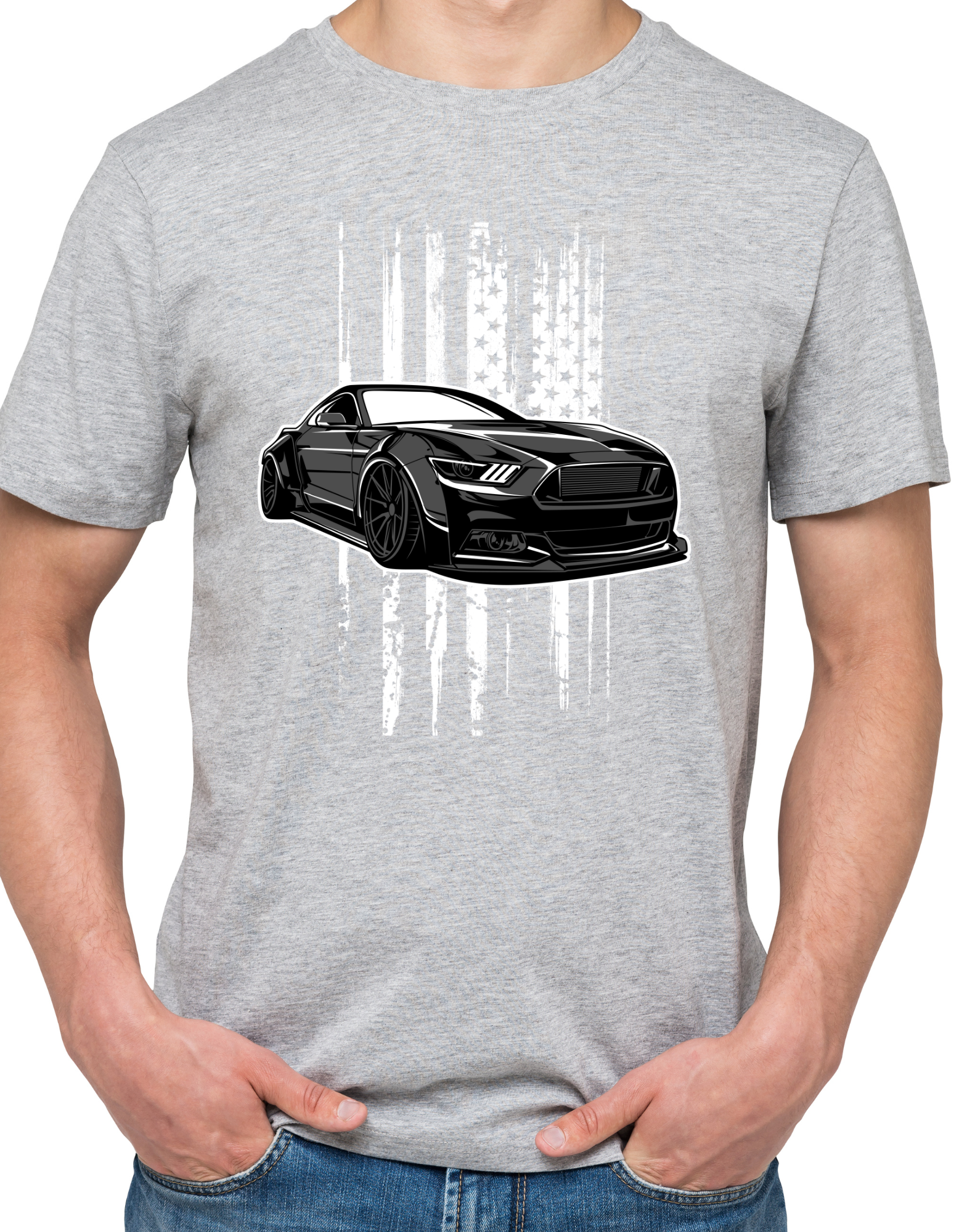 Custom Printed Shirts: Car