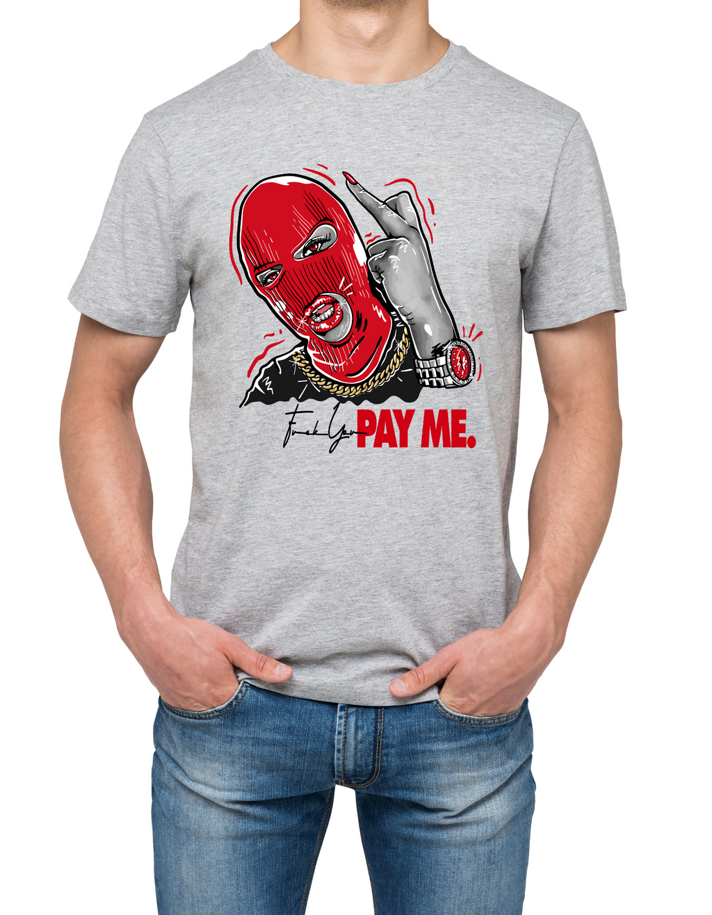 Custom Printed Shirts: Pay Me