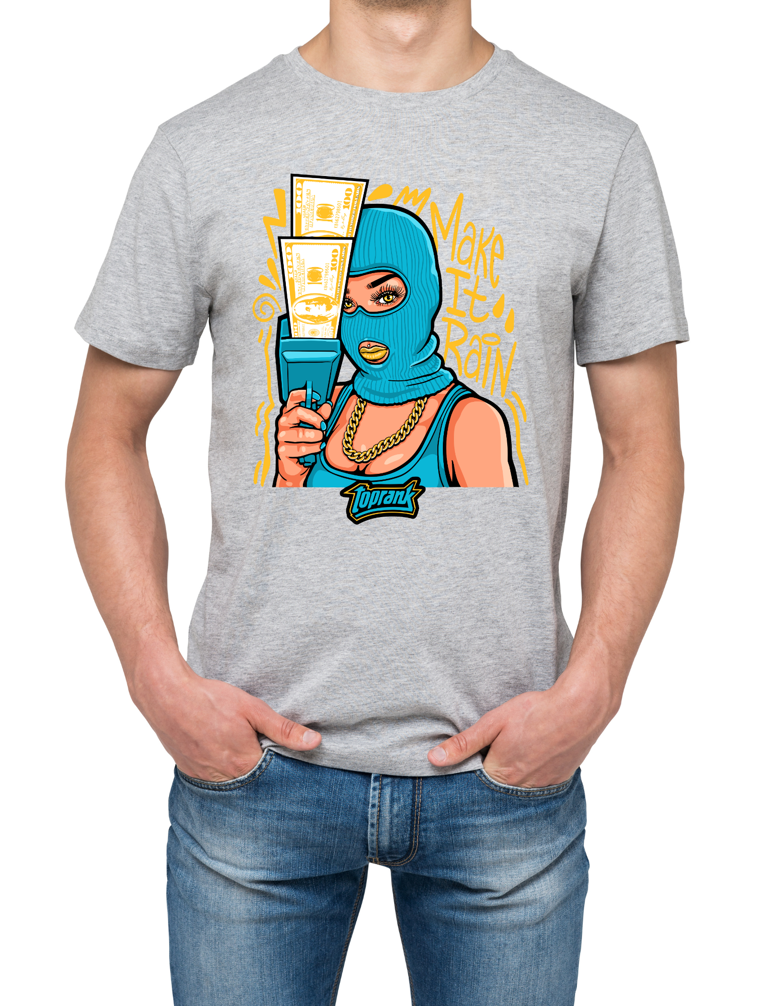 Custom Printed Shirts: Make It Rain