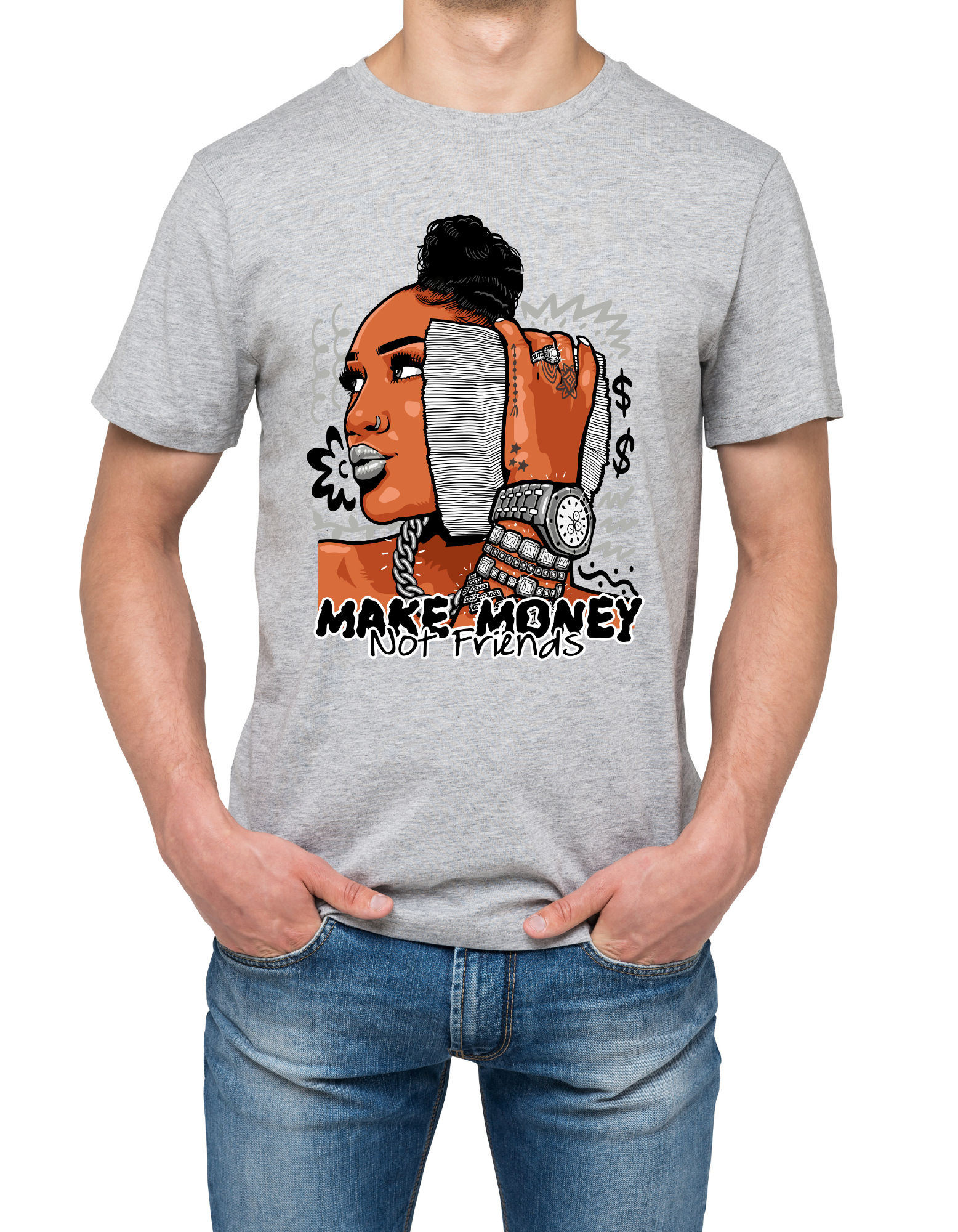Custom Printed Shirts: Make Money. No Friends