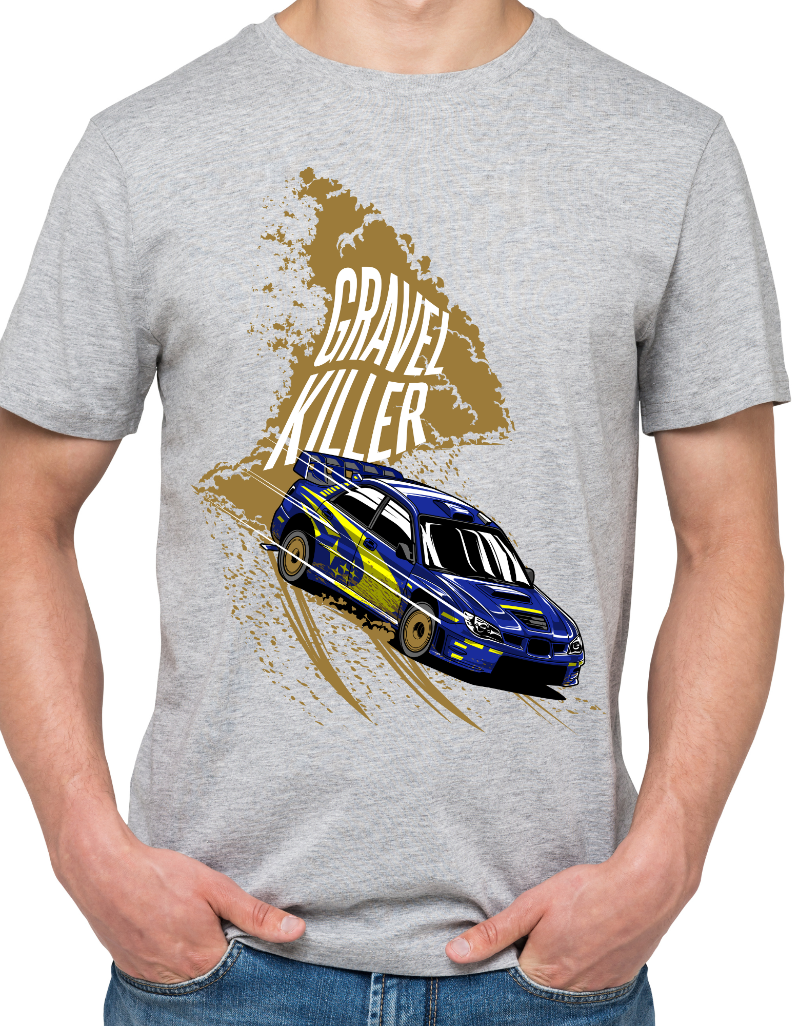 Custom Printed Shirts: Gravel Killer