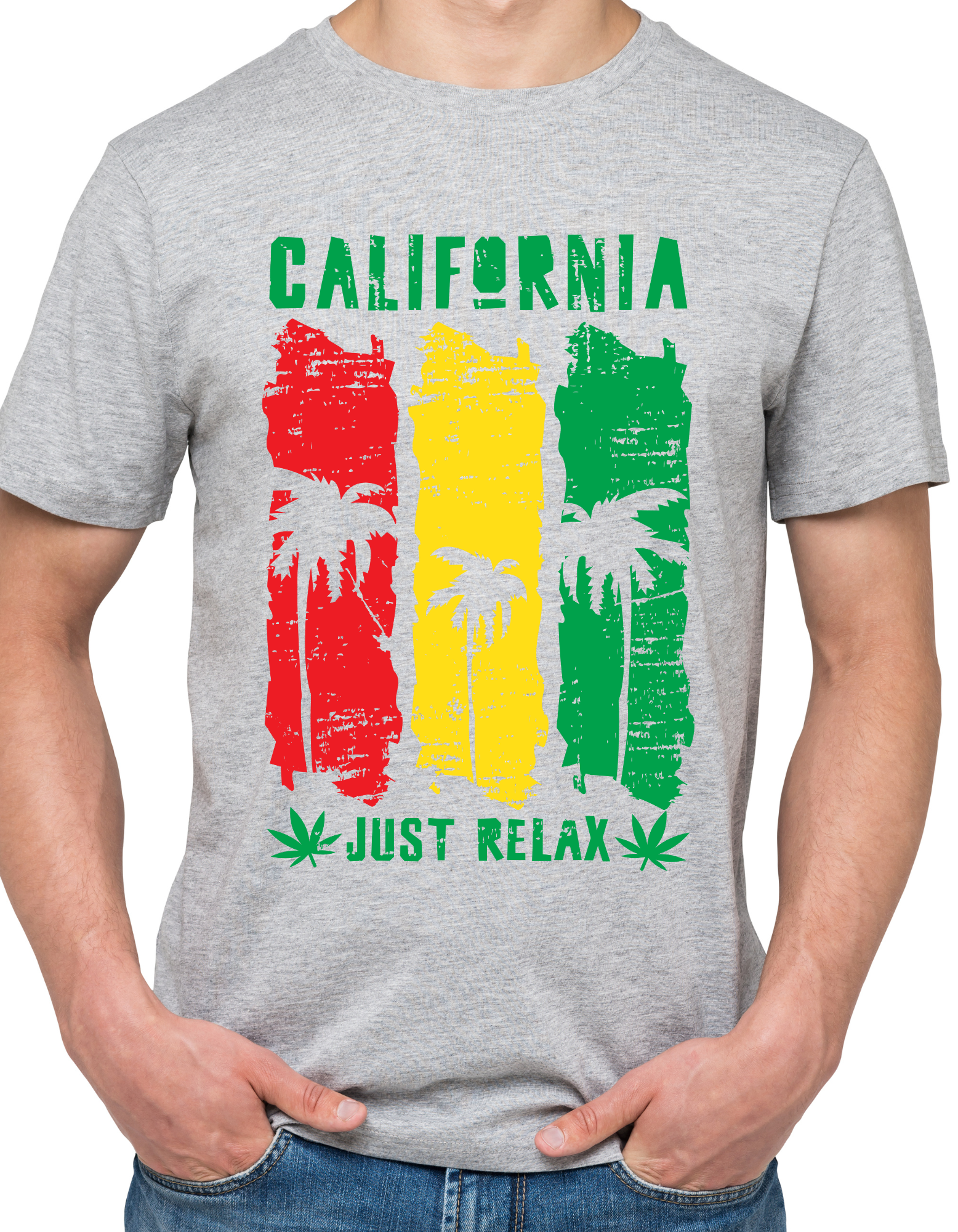 Custom Printed Shirts: Just Relax California