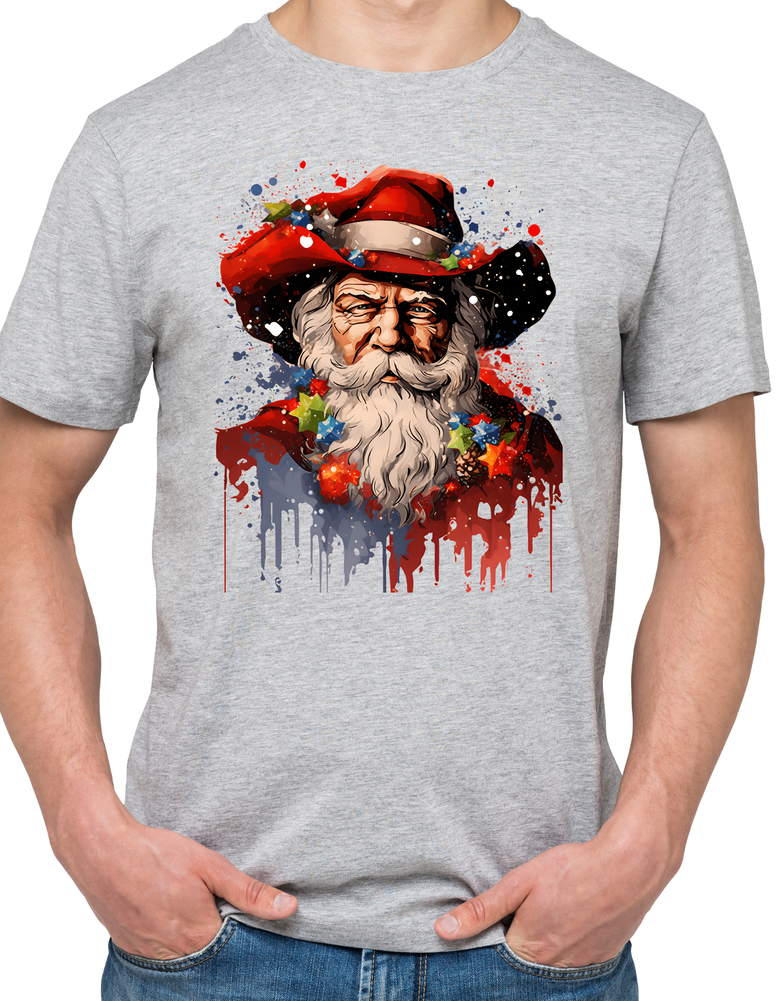 Custom Printed Shirt:  Christmas Father