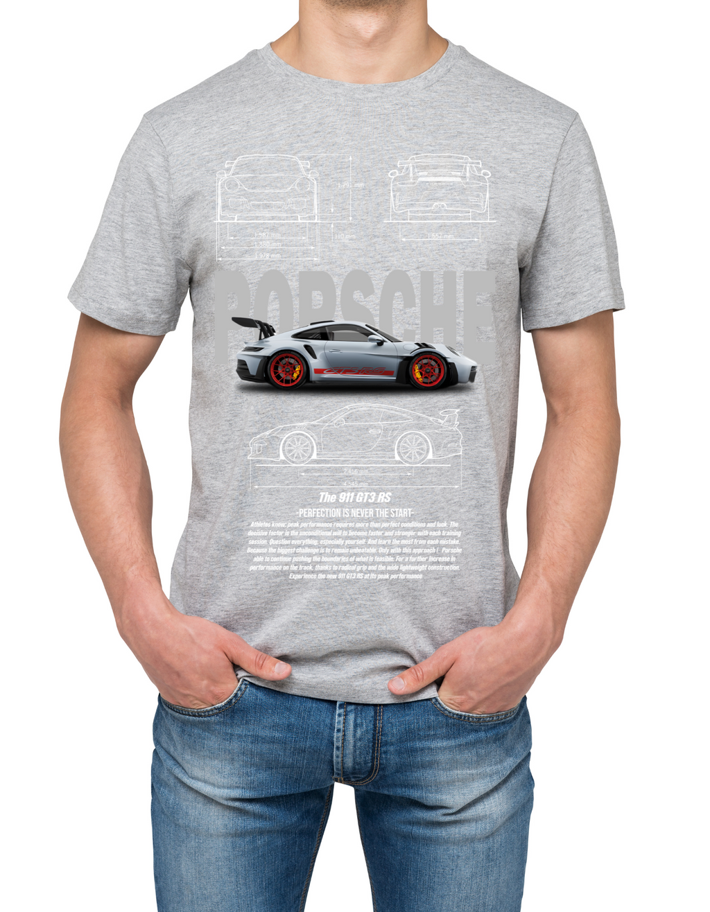 Custom Printed Shirts: Porshe 911