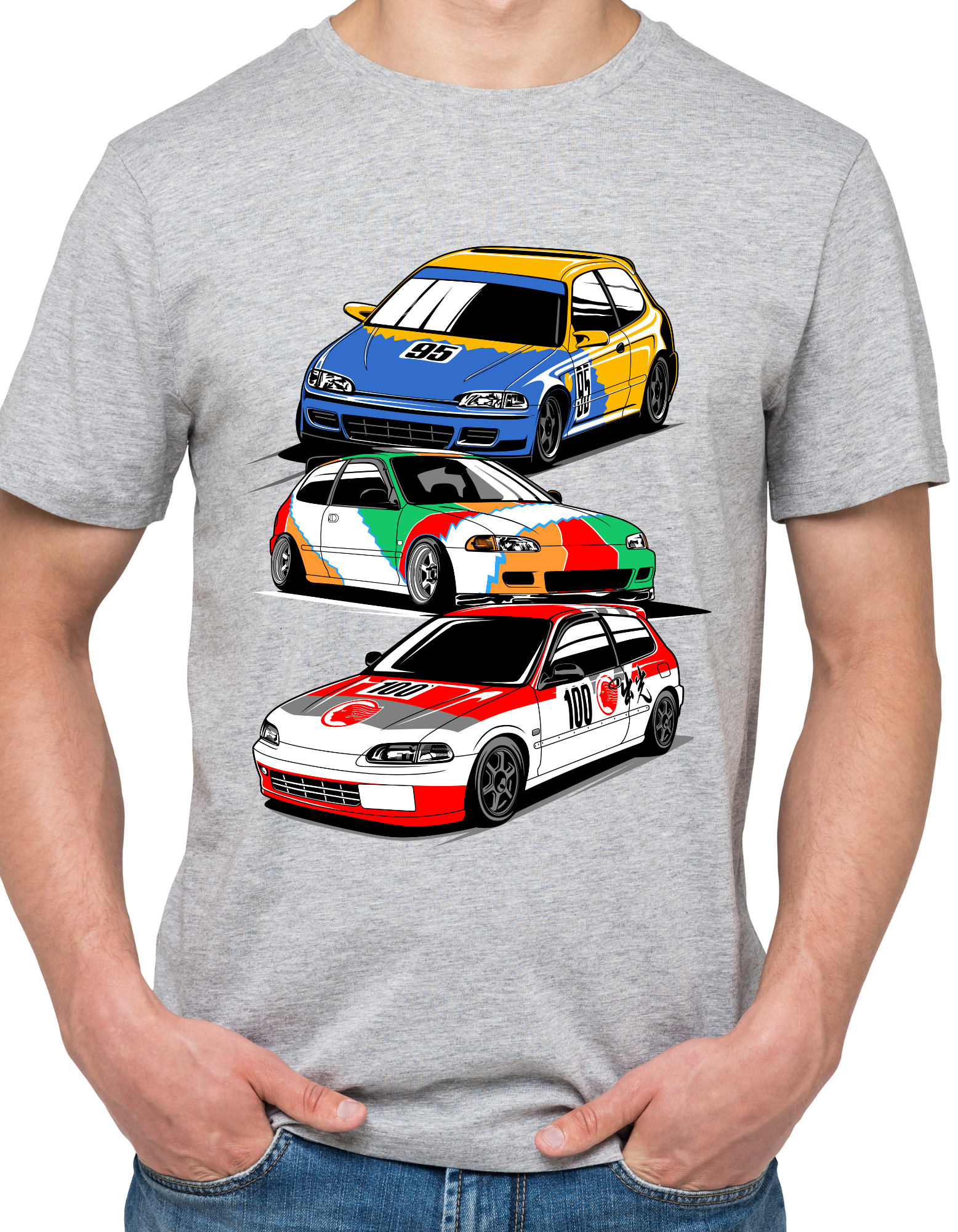 Custom Printed Shirts: T Car Design