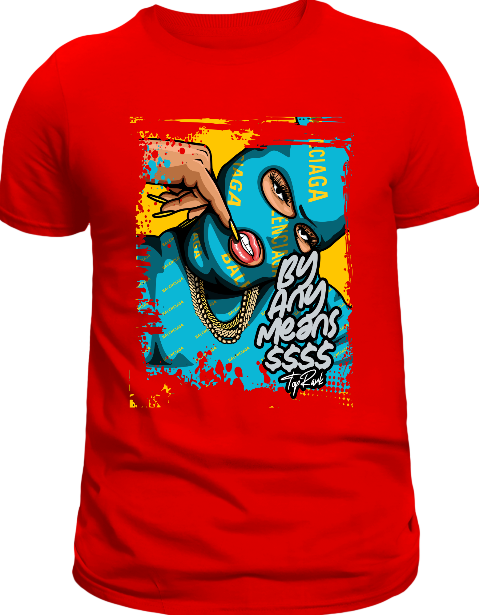 Custom Printed Shirts: By Any Means $$$