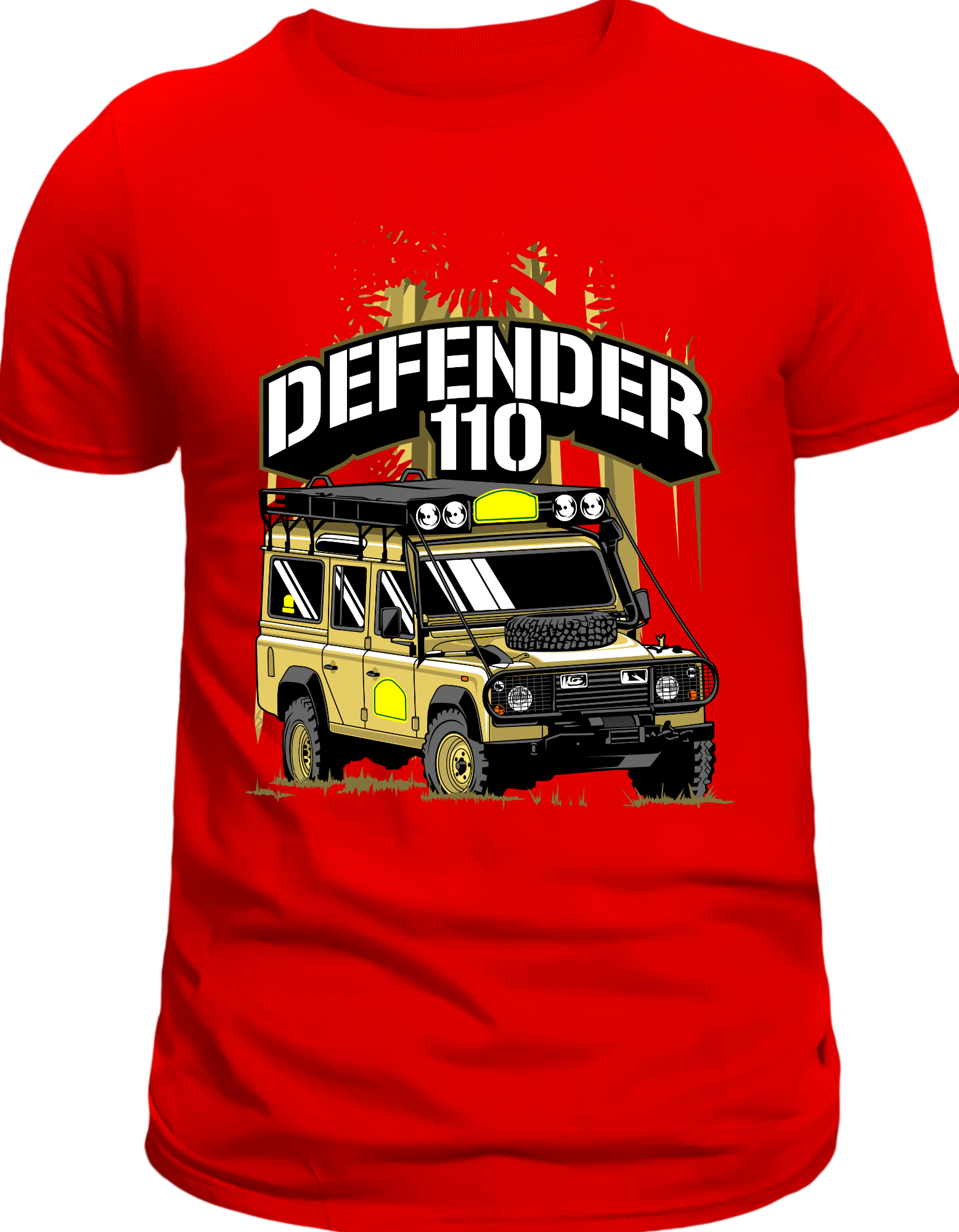Custom Printed Shirts: Defender 110