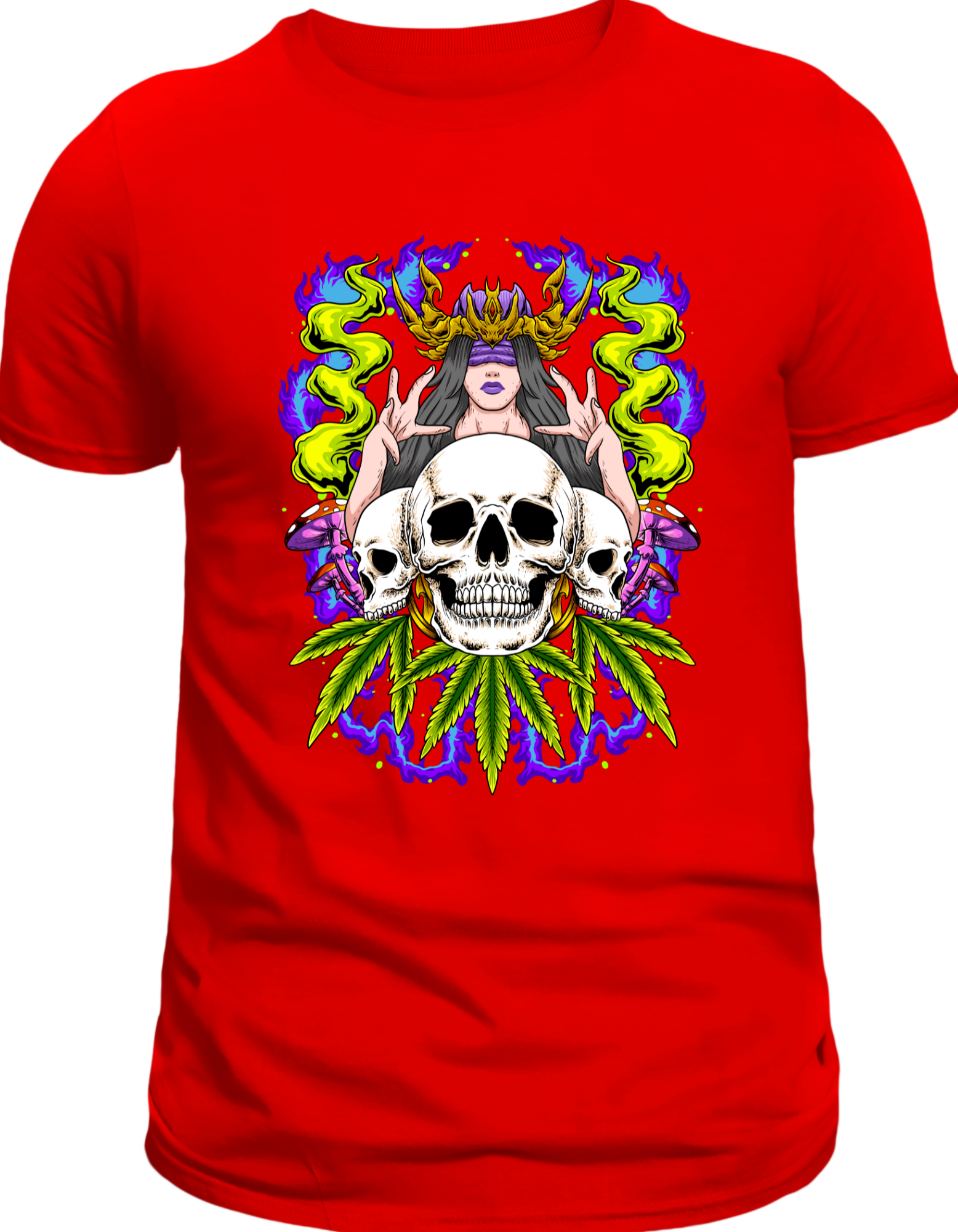 Custom Printed Shirt: Weed Mantra