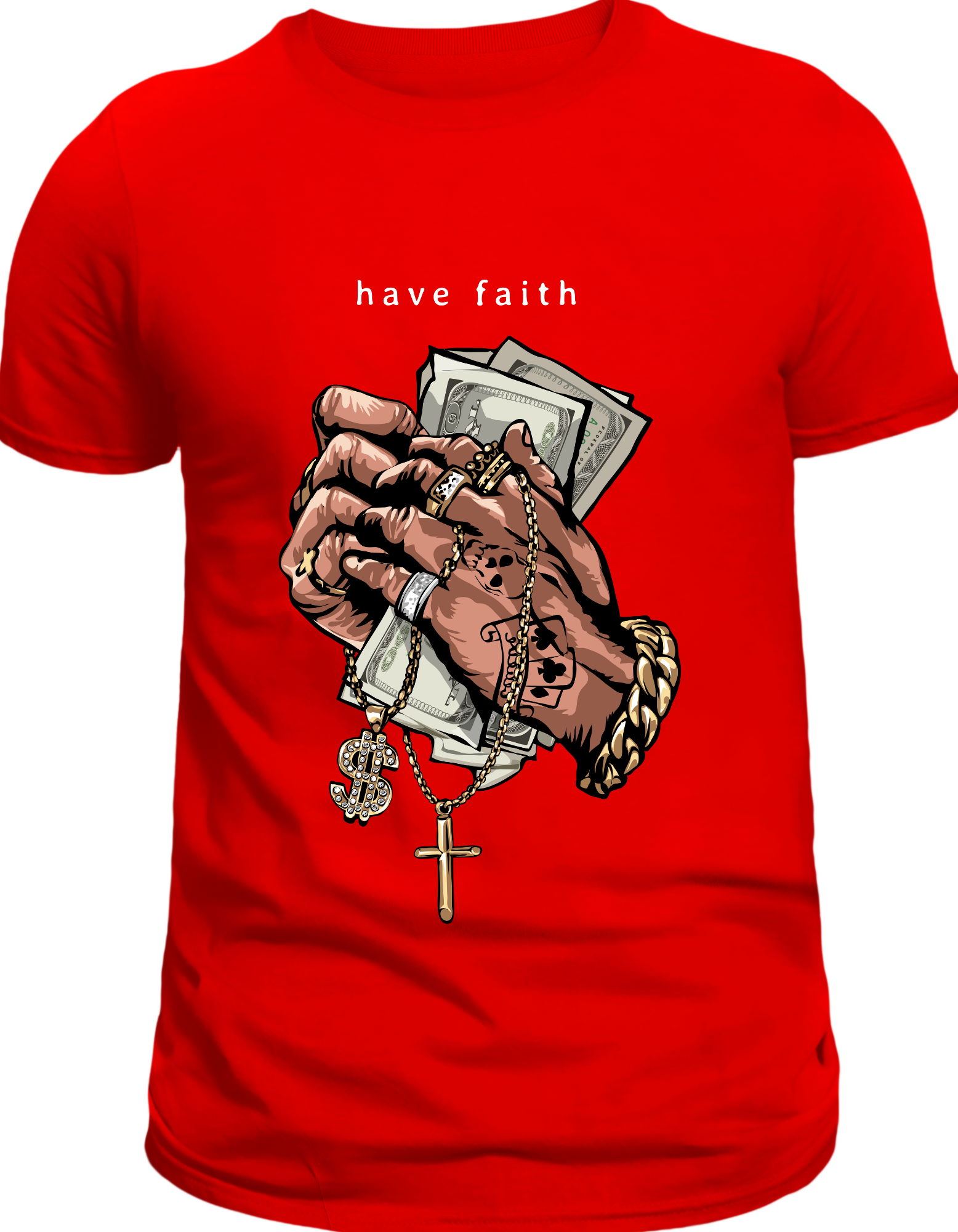 Custom Printed Shirts: Have Faith