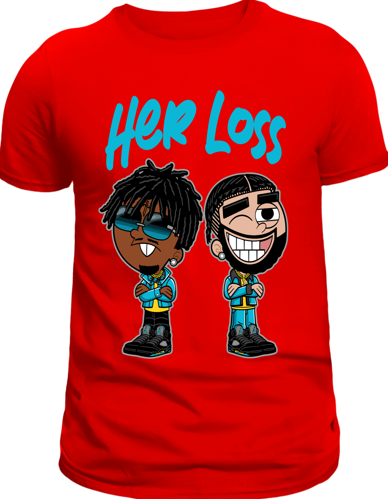 Custom Printed Shirts: Her Loss