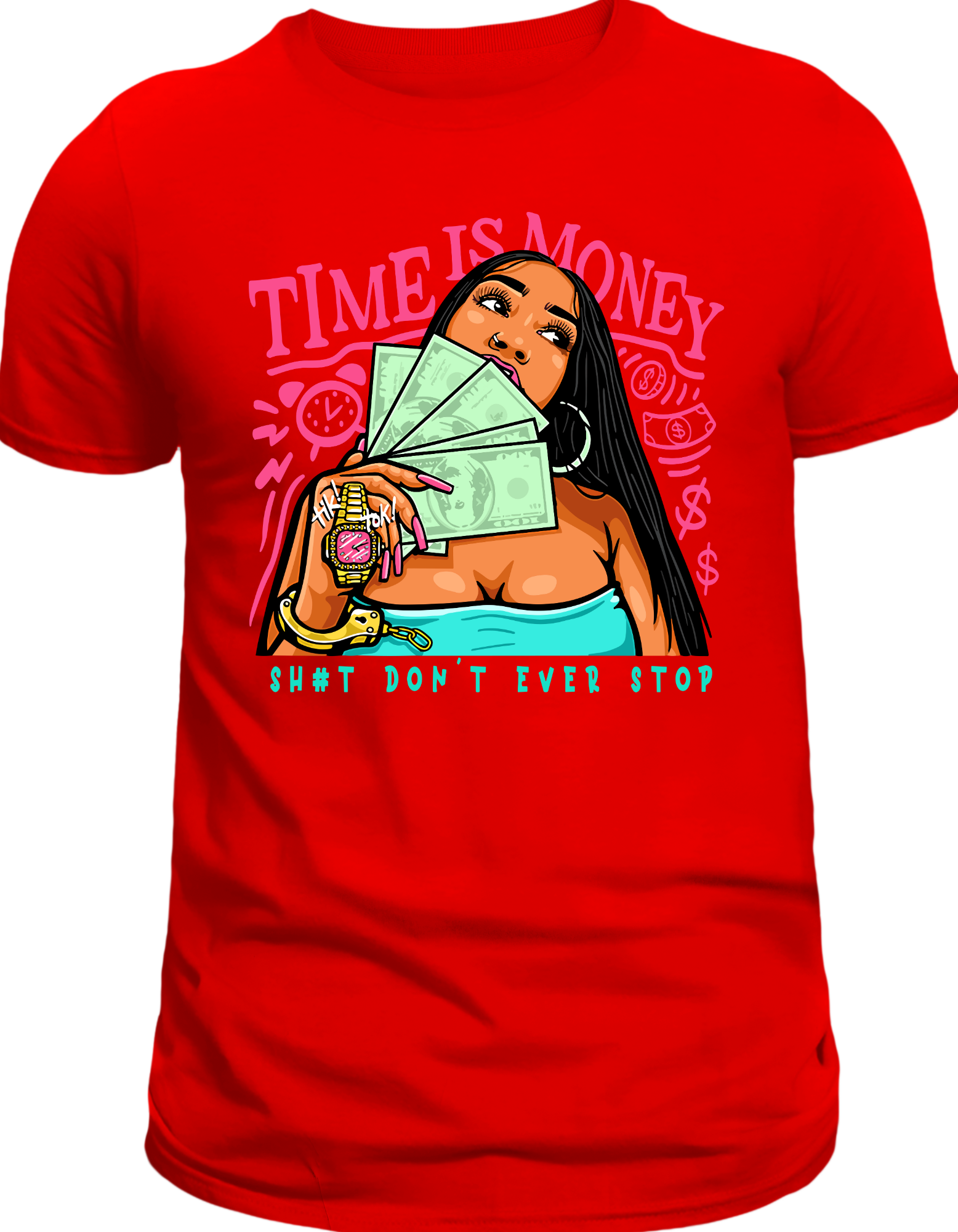 Custom Printed Shirts: Time is Money