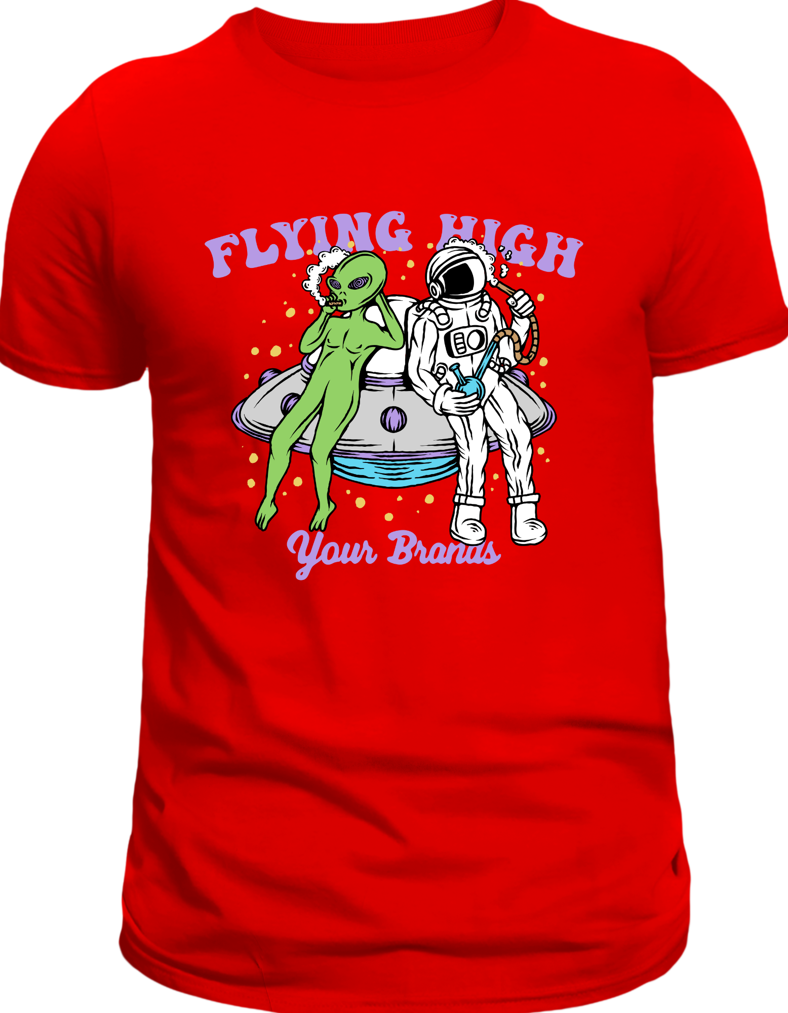 Custom Printed Shirt: Flying High