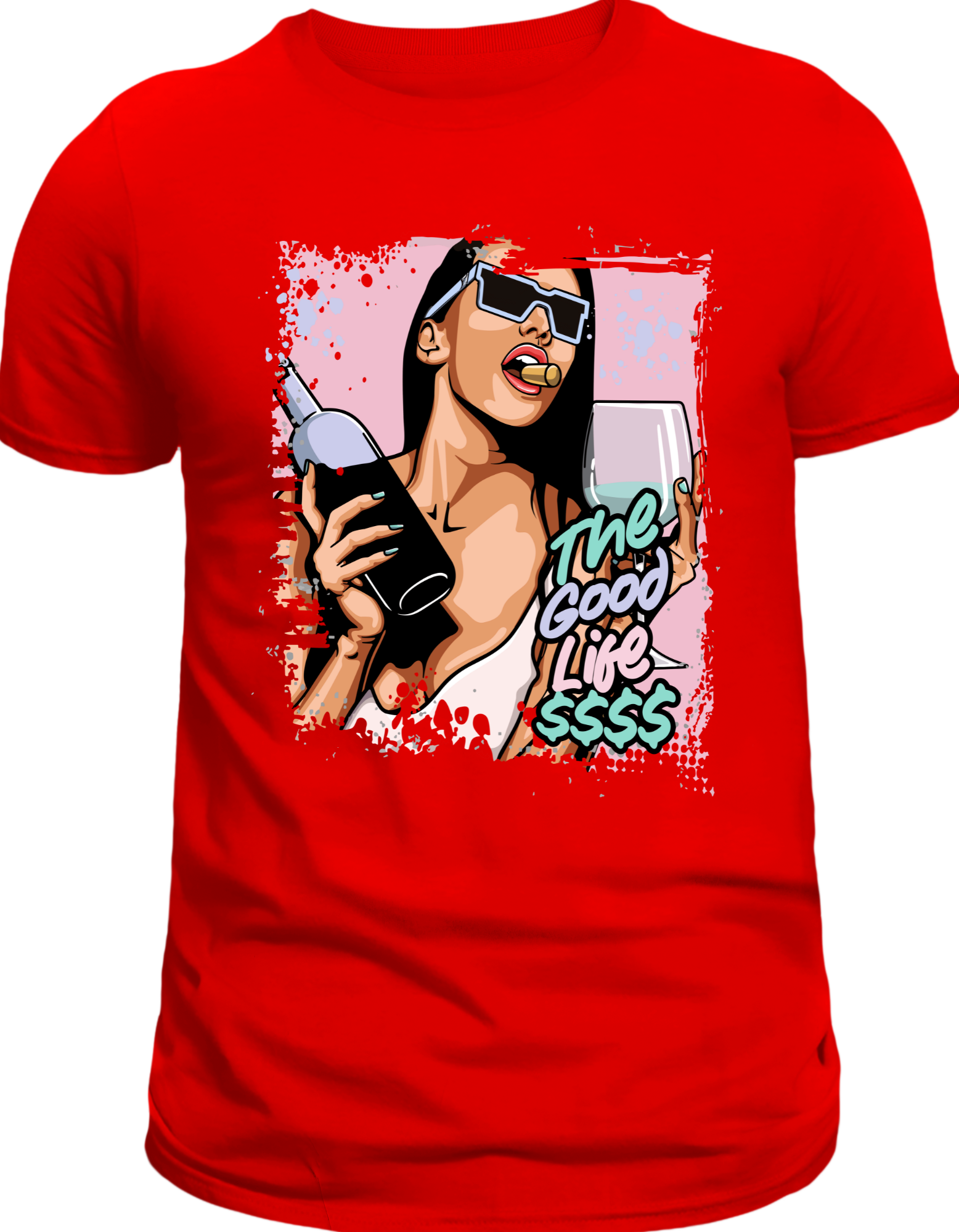 Custom Printed Shirts: The Good Life $$$$