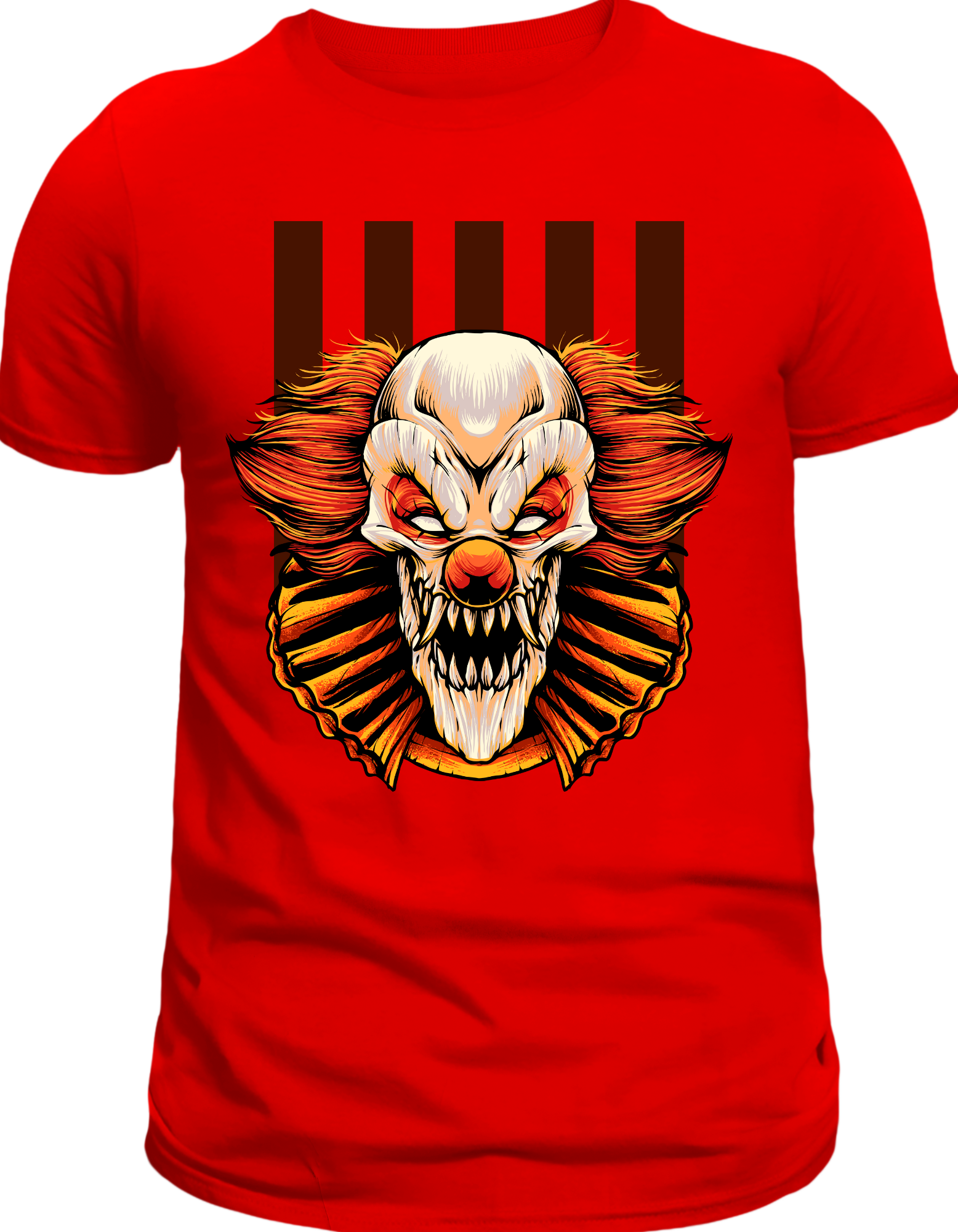 Custom Printed Shirts: Halloween Zombie Joker