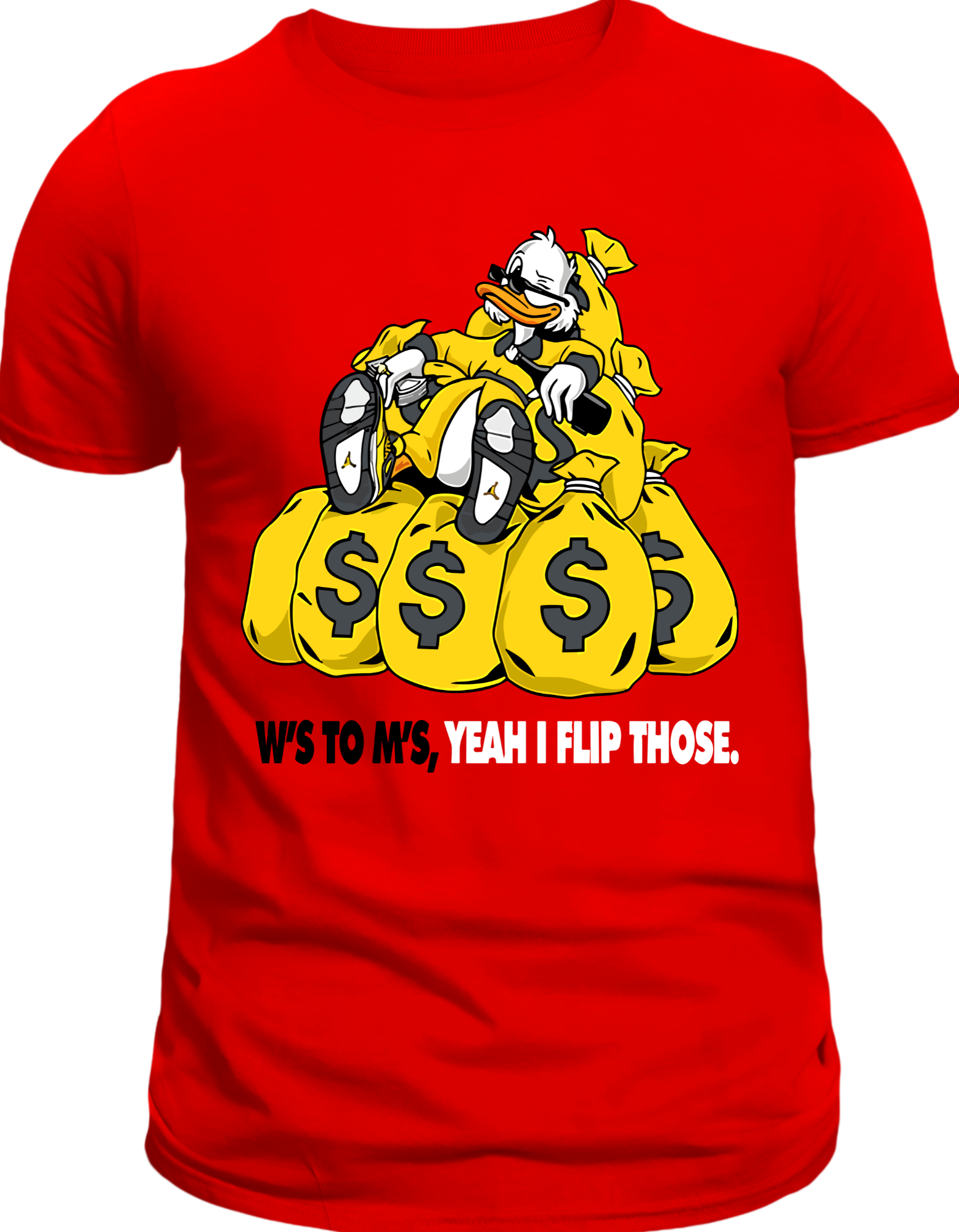 Custom Printed Shirts: I Flip Those