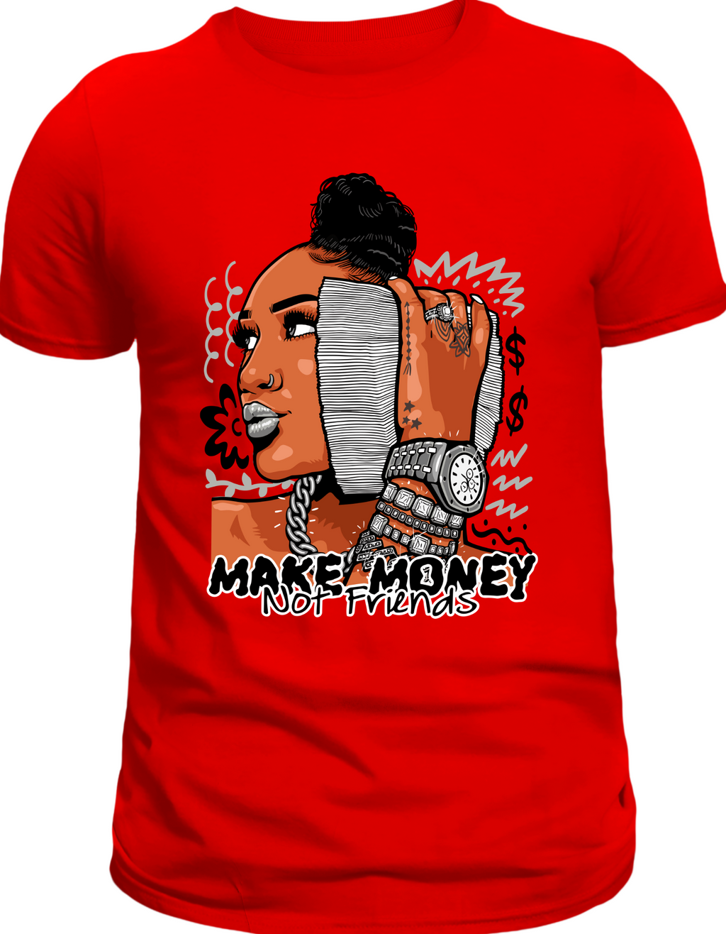 Custom Printed Shirts: Make Money. No Friends