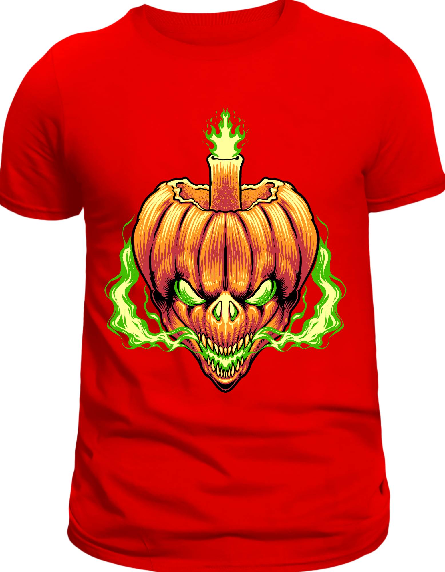 Custom Printed Shirts: Halloween Pumpkin Sprout