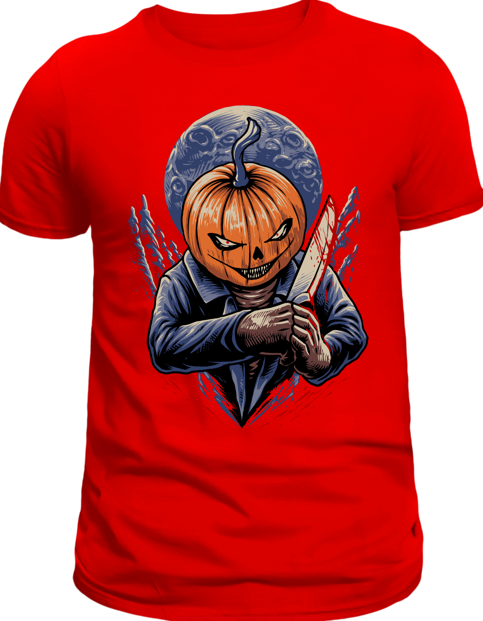Custom Printed Shirts: Halloween Pumpkin Slayer