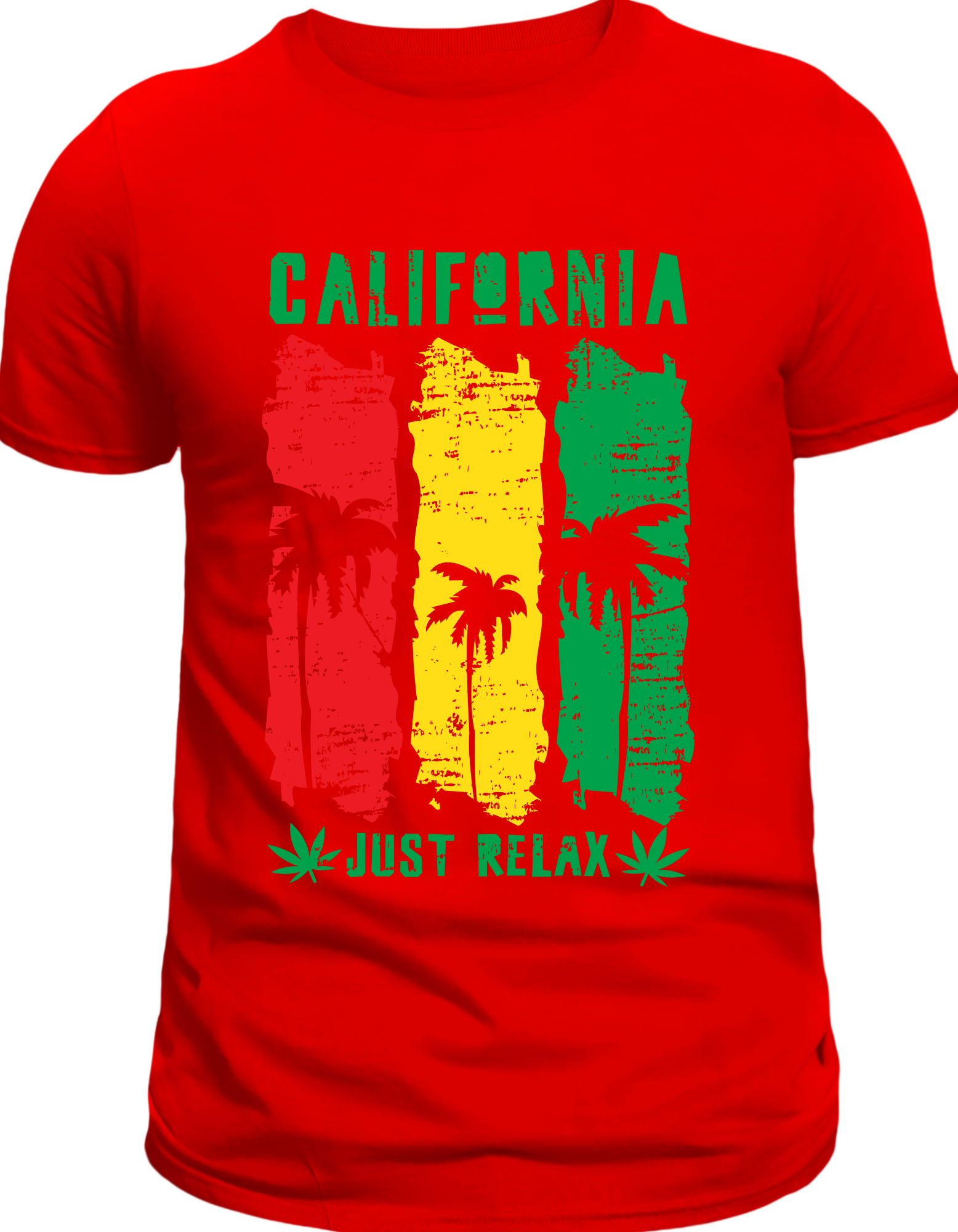 Custom Printed Shirts: Just Relax California