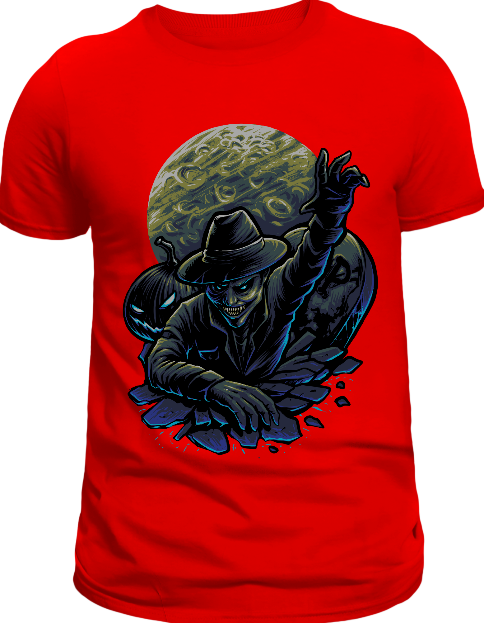 Custom Printed Shirts: Halloween In The Dark