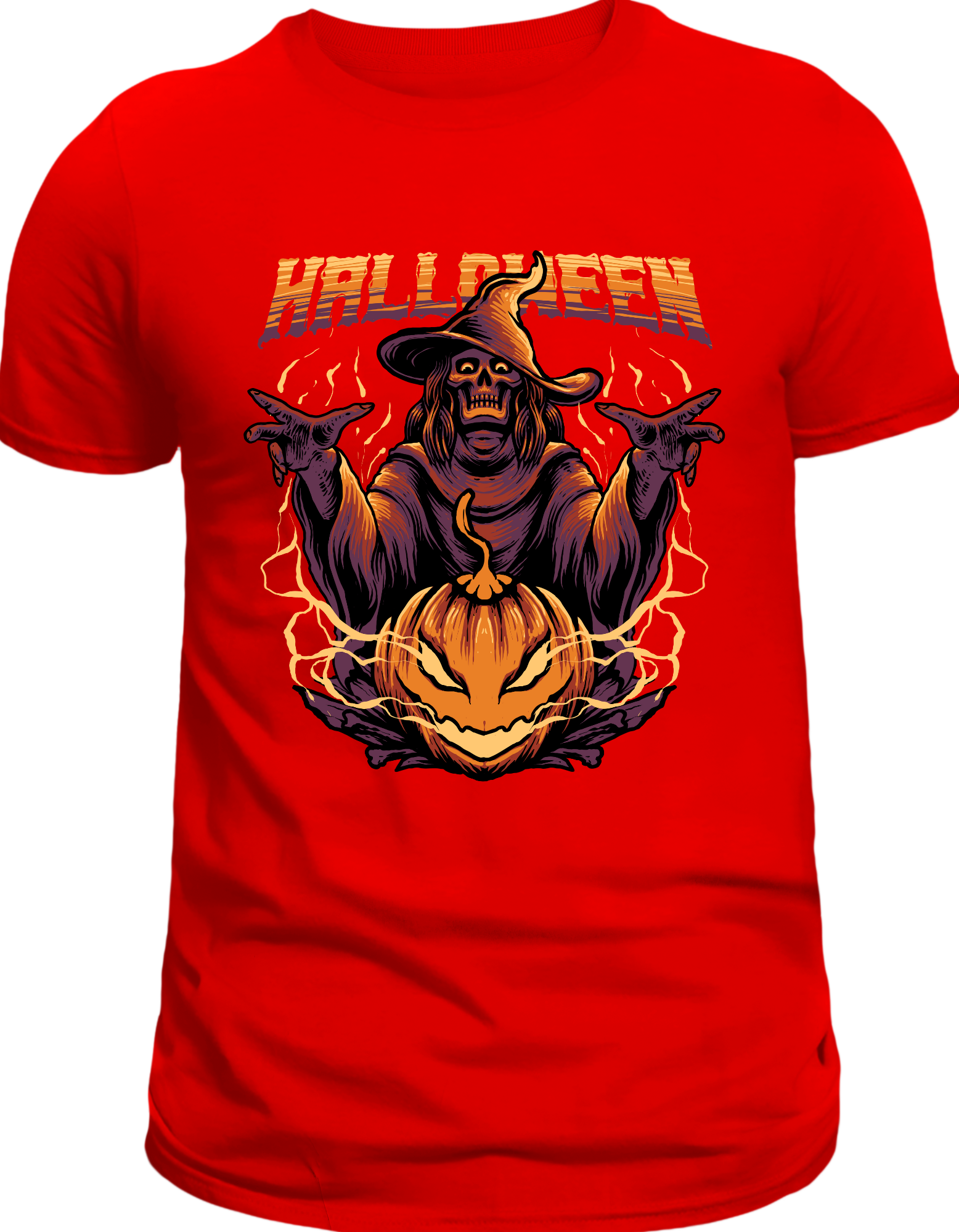Custom Printed Shirts: Halloween Witch