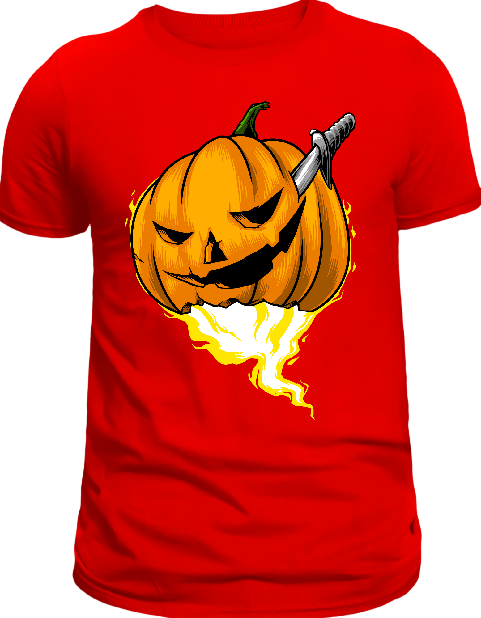 Custom Printed Shirts: Halloween Knife