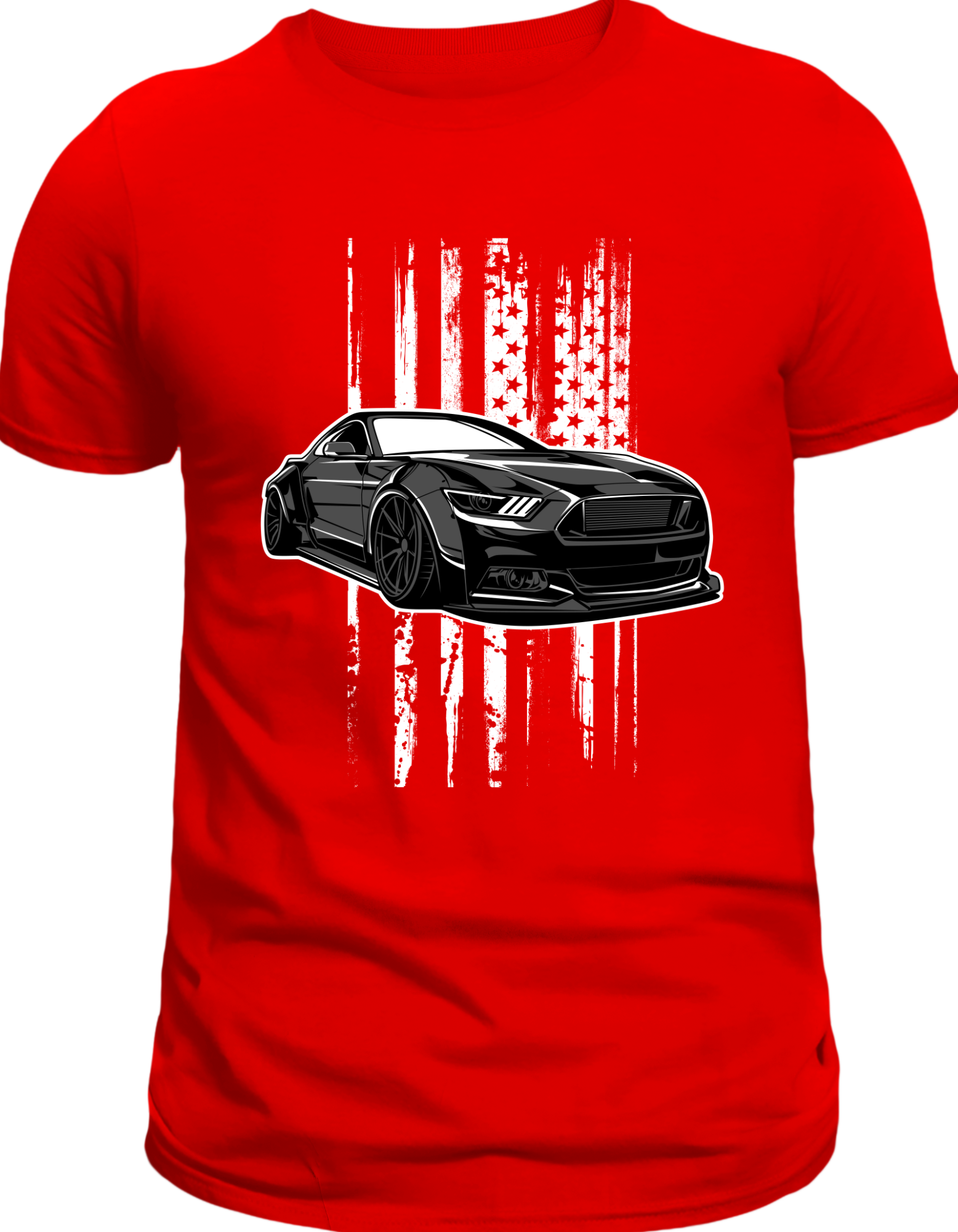 Custom Printed Shirts: Car