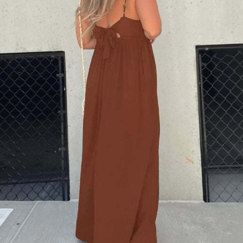 Women's New Suspender Jumpsuit