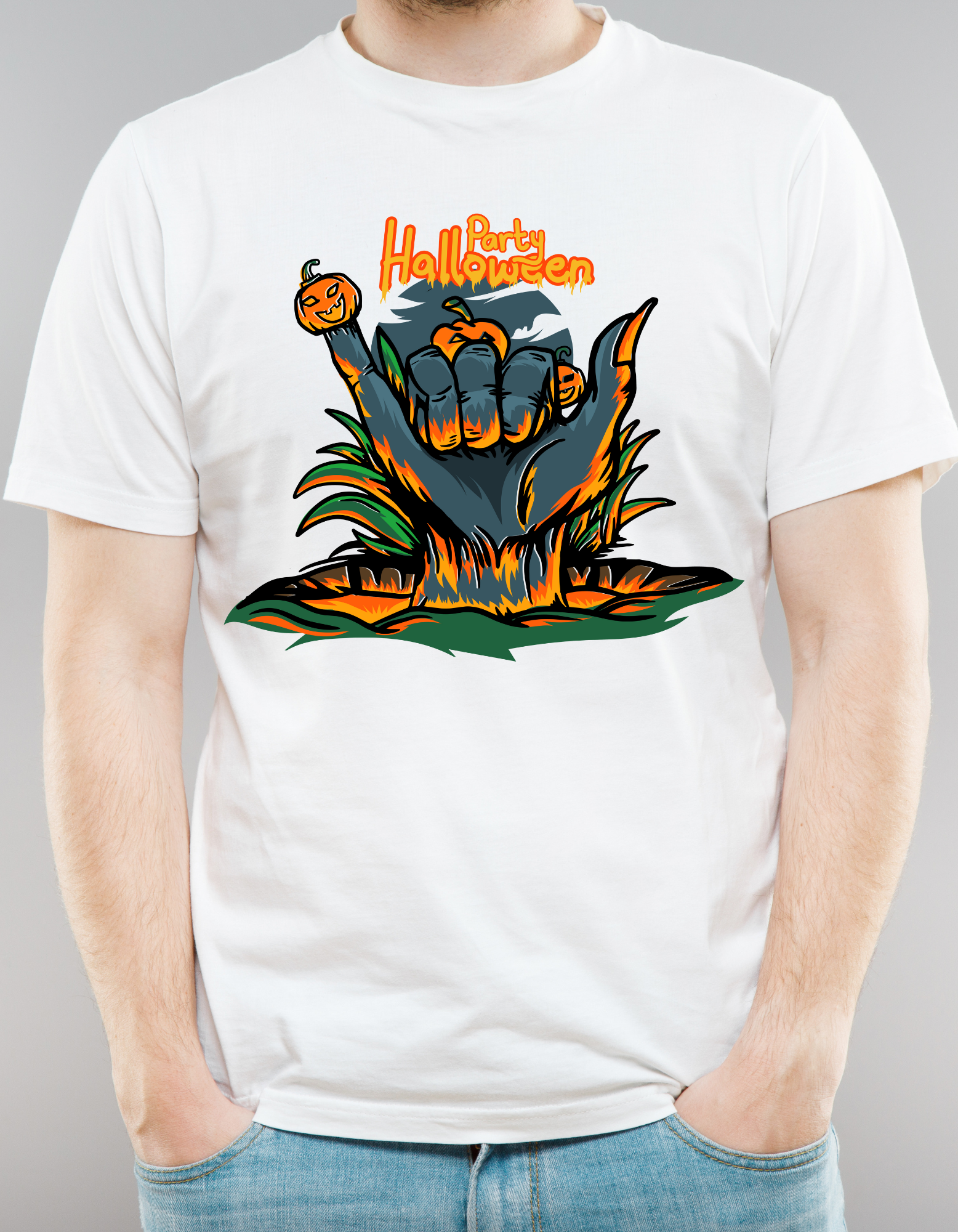 Custom Printed Shirts: Party Halloween