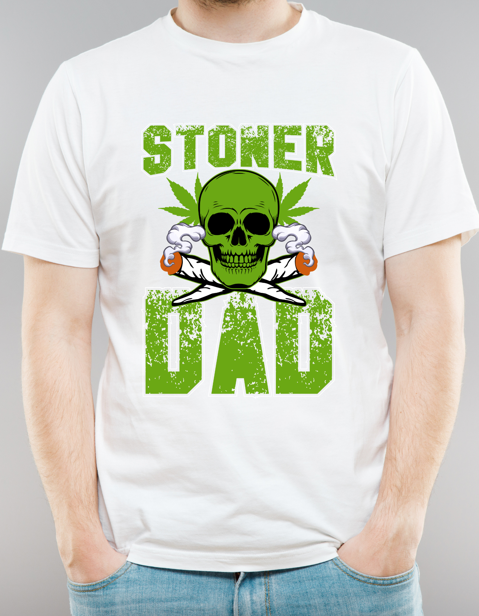 Custom Printed Shirt: Stoner Dad