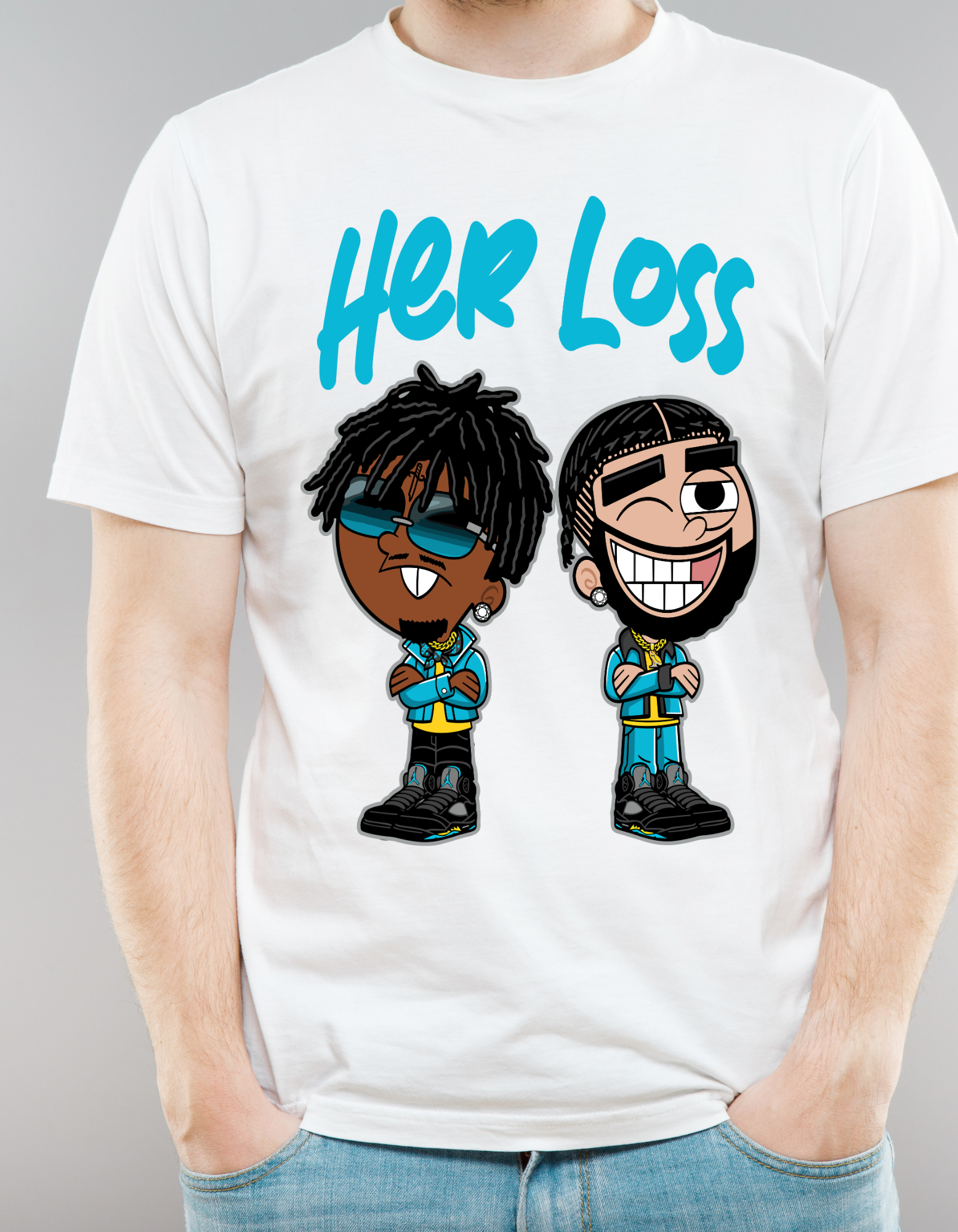 Custom Printed Shirts: Her Loss