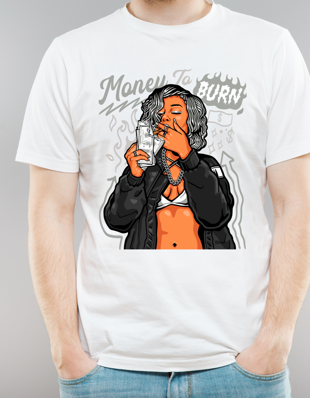 Custom Printed Shirts: Money To Burn