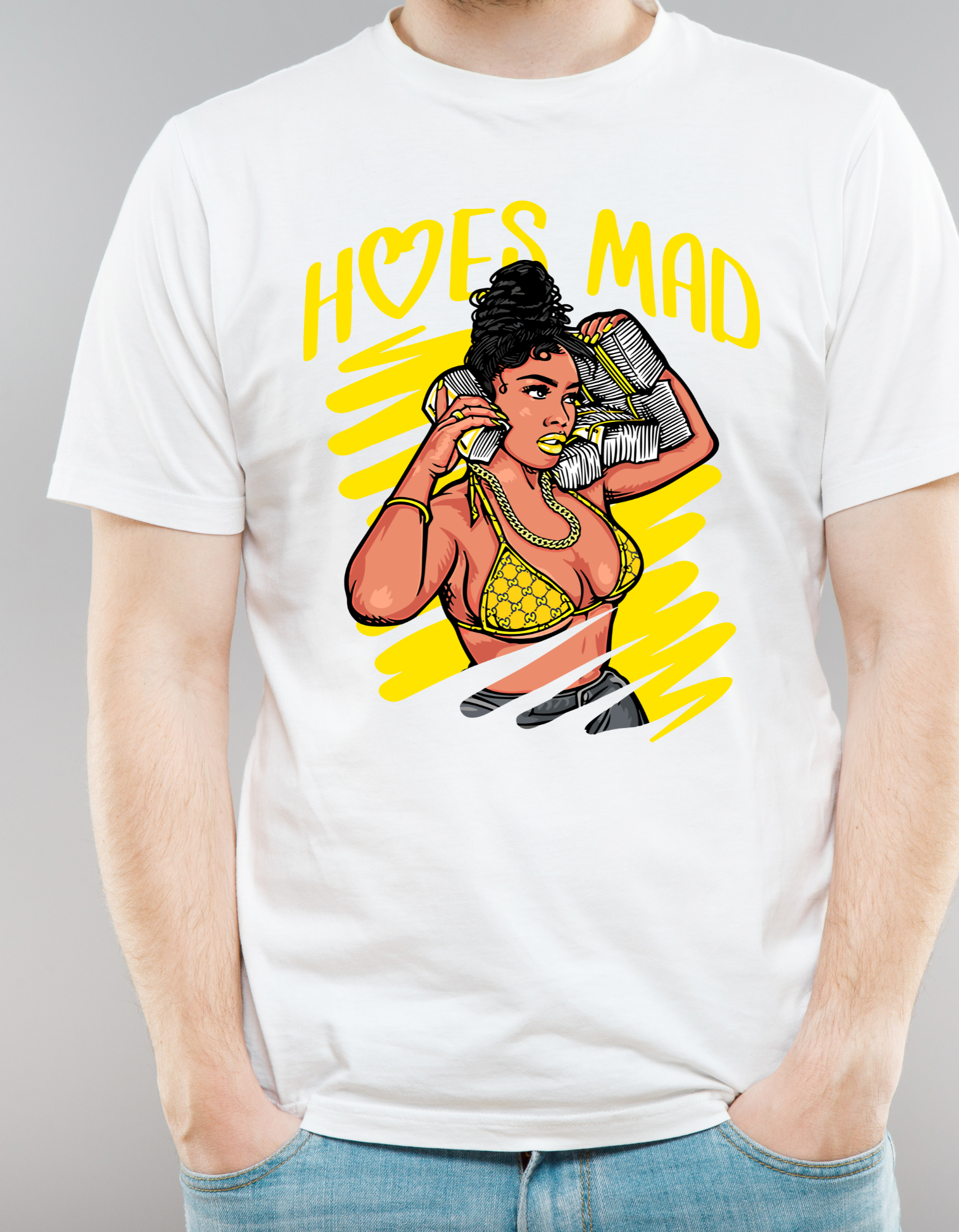 Custom Printed Shirts: H@Es Mad