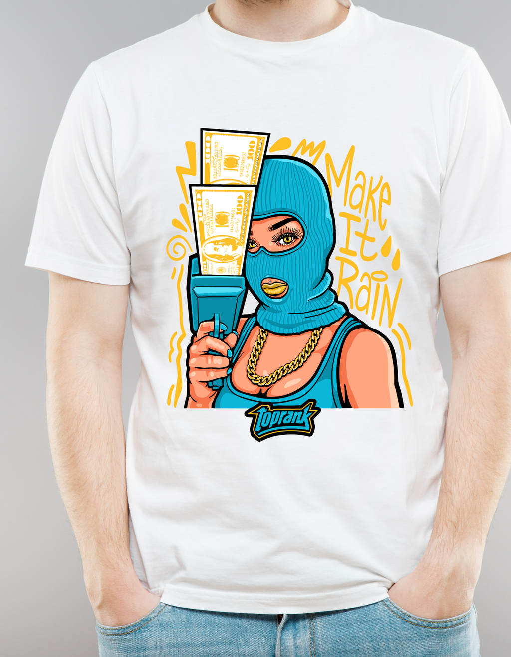 Custom Printed Shirts: Make It Rain