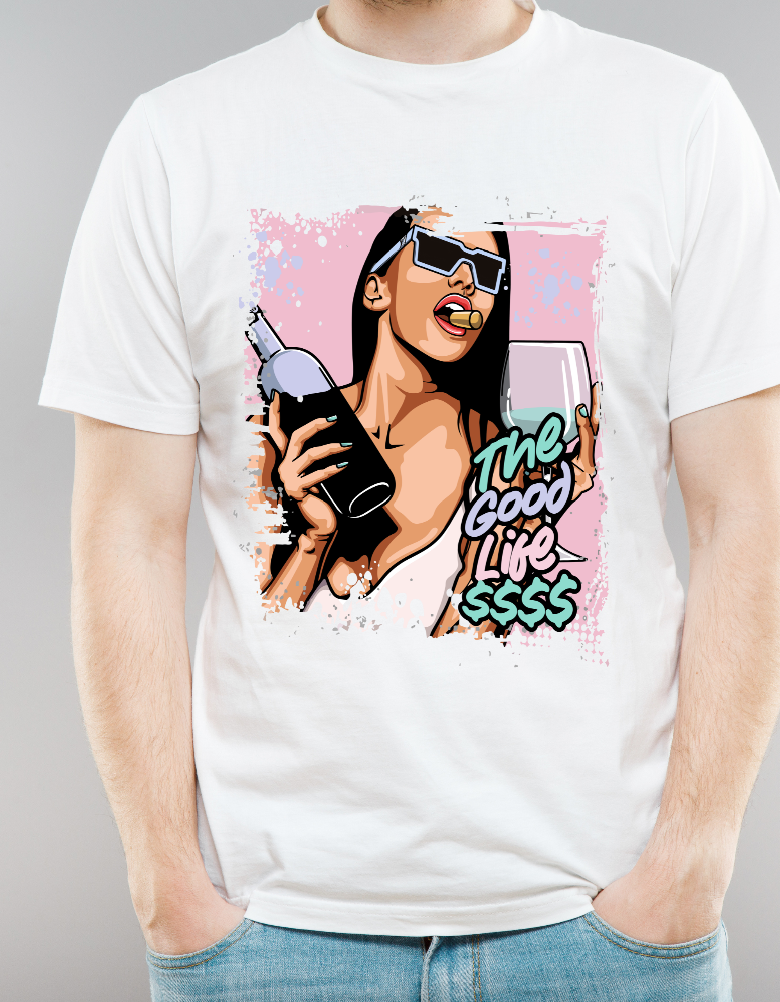 Custom Printed Shirts: The Good Life $$$$