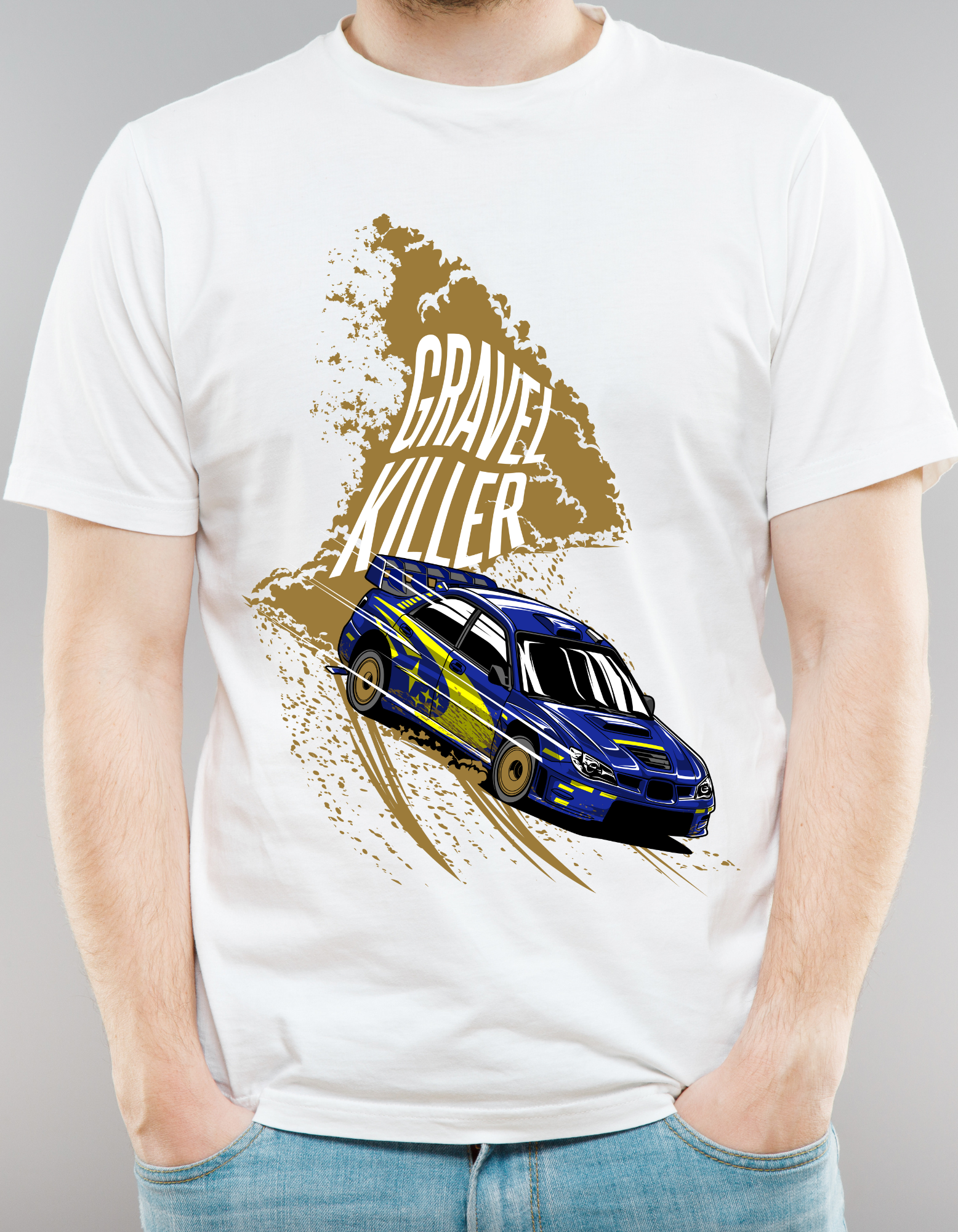 Custom Printed Shirts: Gravel Killer