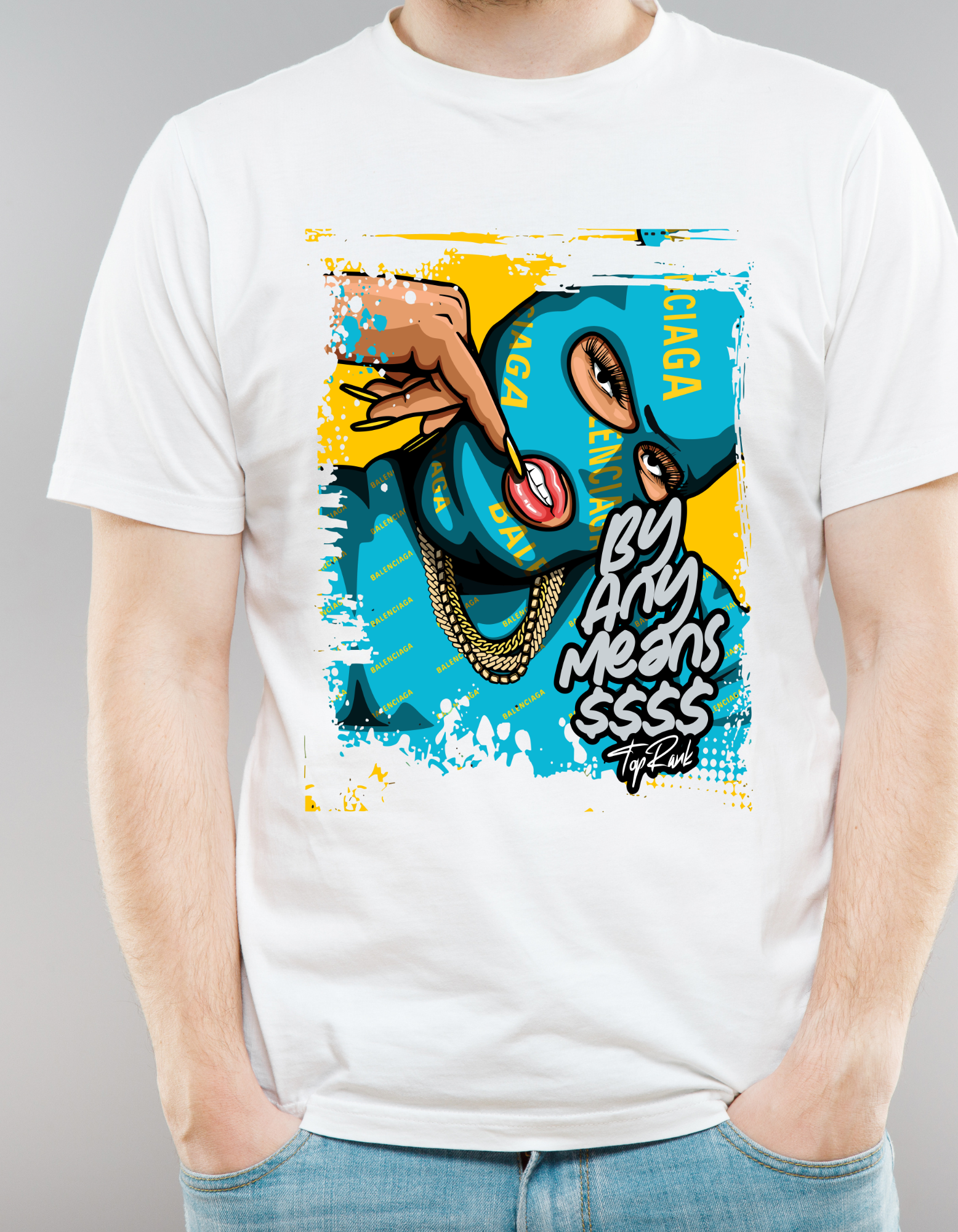 Custom Printed Shirts: By Any Means $$$