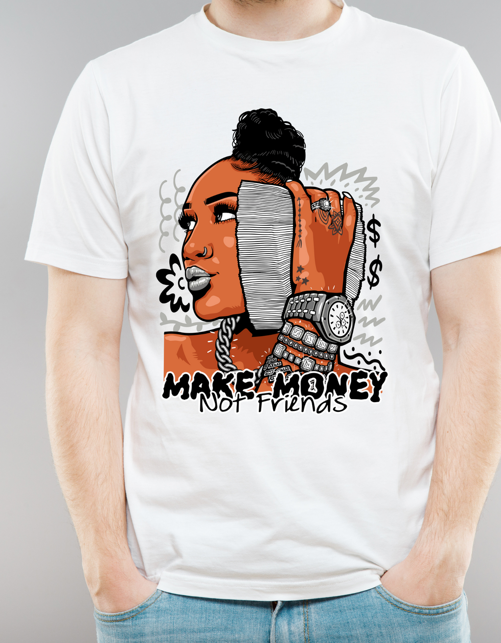 Custom Printed Shirts: Make Money. No Friends