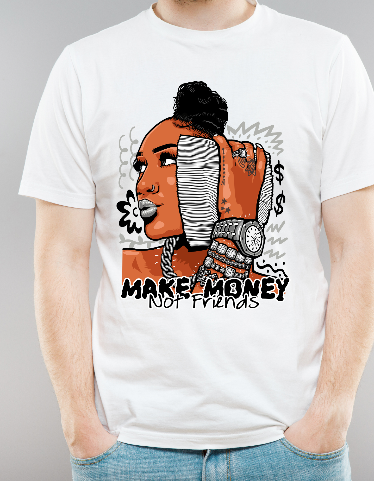 Custom Printed Shirts: Make Money. No Friends