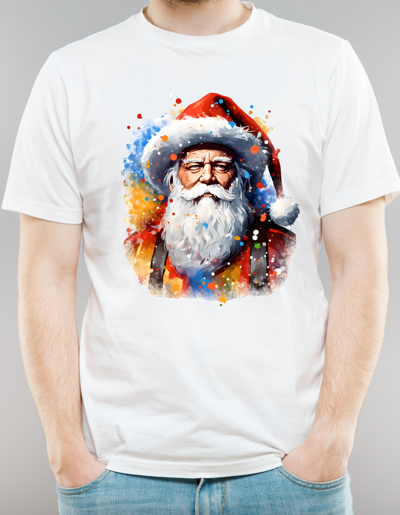 Custom Printed Shirt: Happy Christmas Father