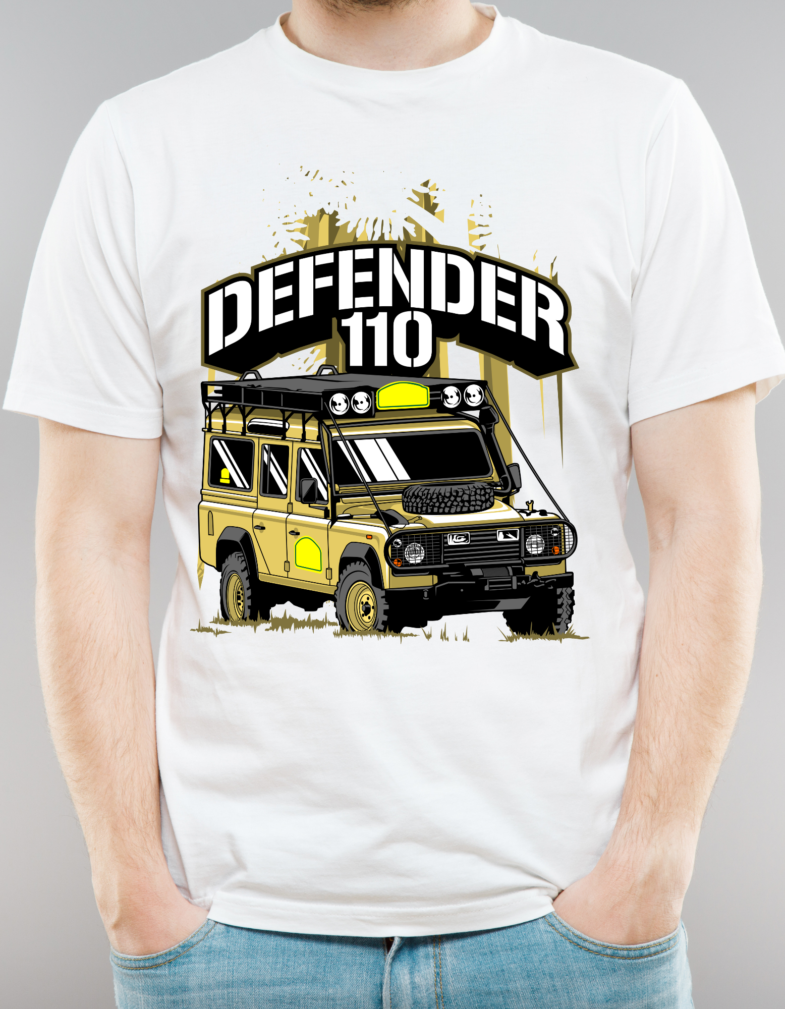 Custom Printed Shirts: Defender 110
