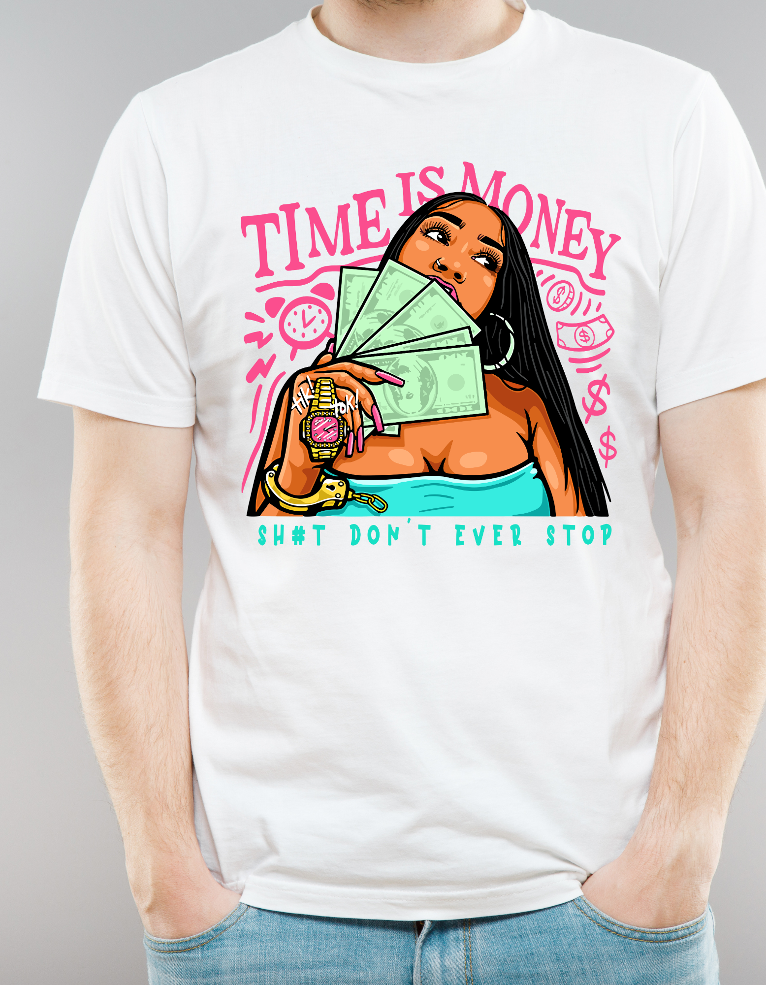 Custom Printed Shirts: Time is Money