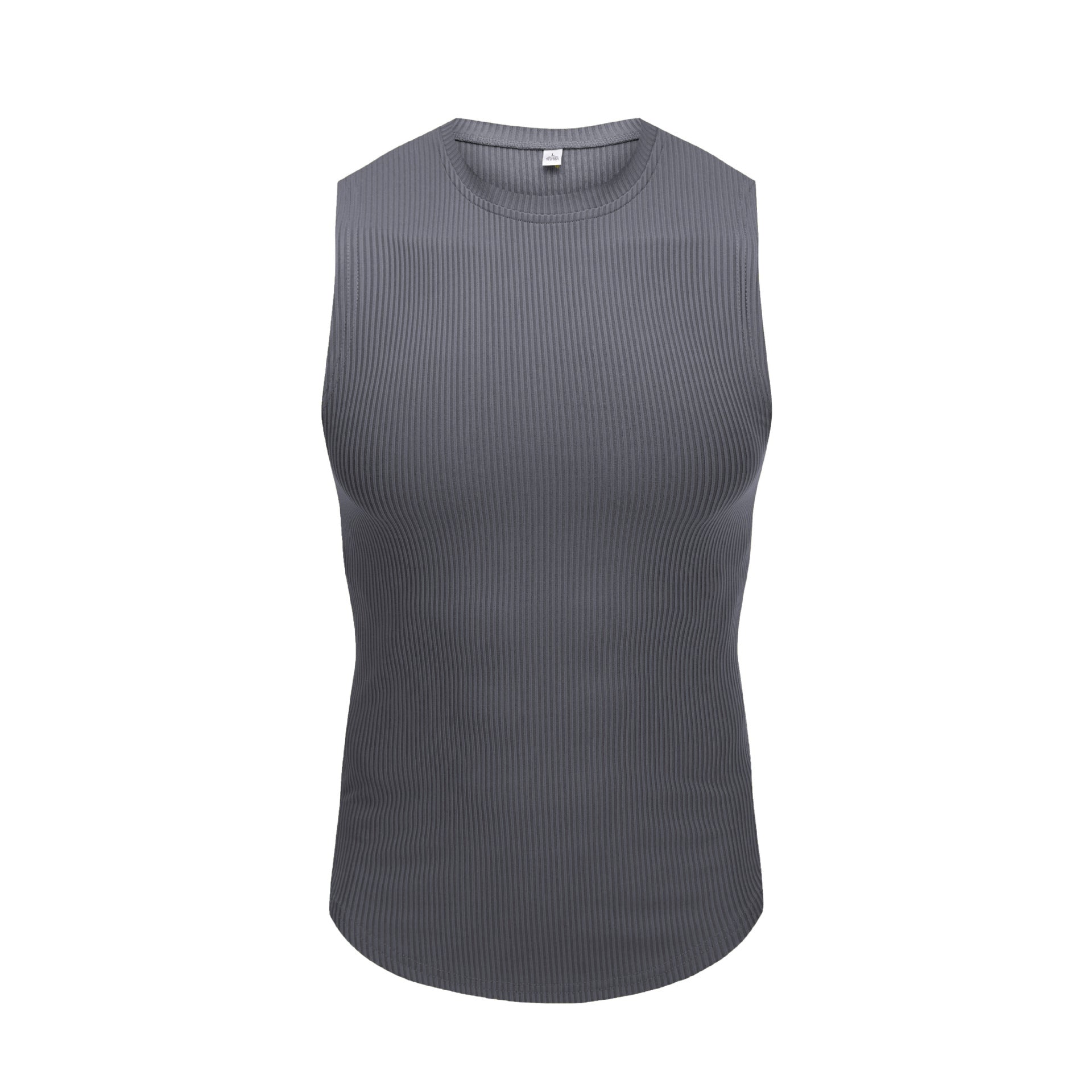 Wide Shoulder Bottoming Sleeveless Thread Vest For Men