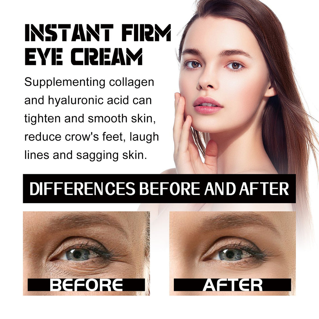 HOYGI - Instant Firm Eye Tightening Cream, Instant Firming Eye Cream With Hyaluronic Acid, Eye Tightener Cream With Collagen Vitamin E