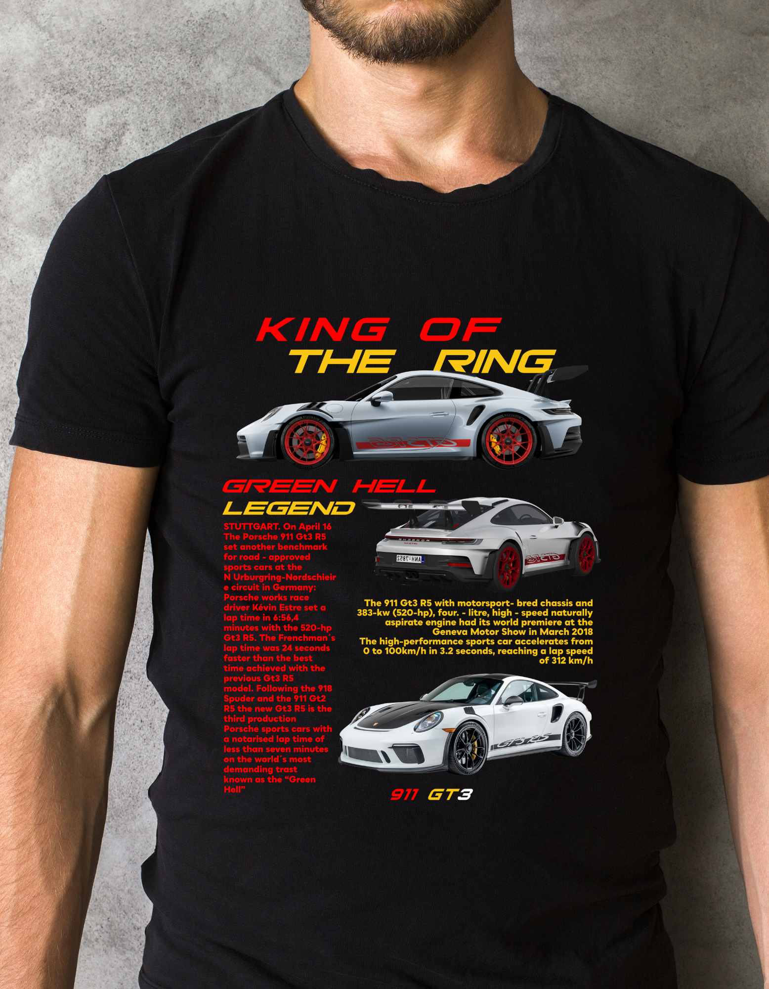 Custom Printed Shirts: Mustang Shelby