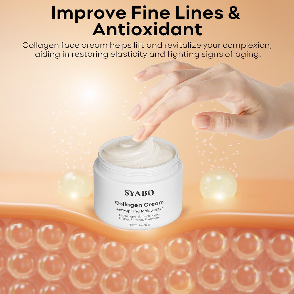 SYABO - Black Gold Collagen Face Cream  anti-aging cream.