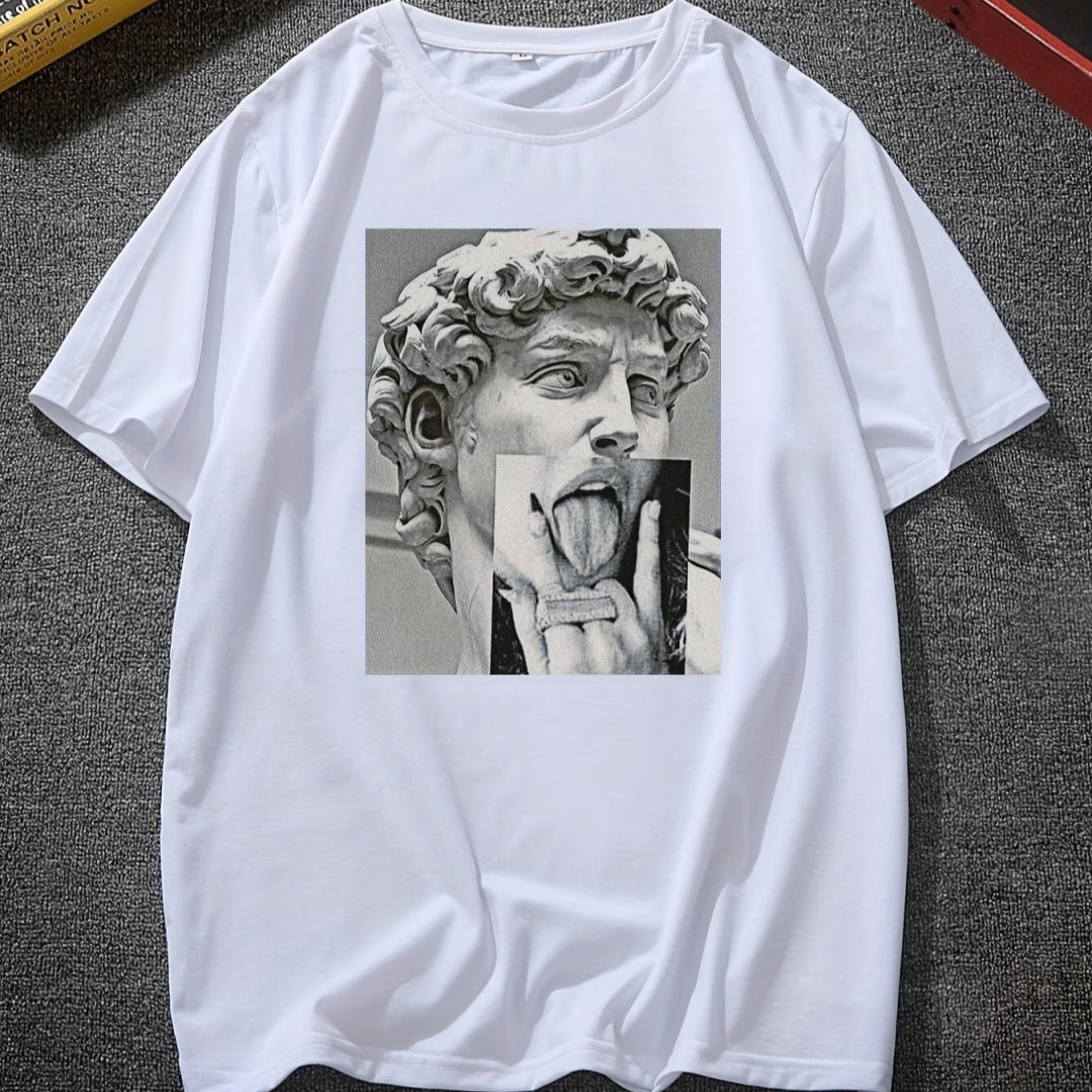 Japanese Short Sleeve Casual Loose Round Neck Breathable