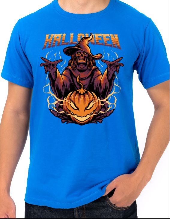 Custom Printed Shirts: Halloween Witch